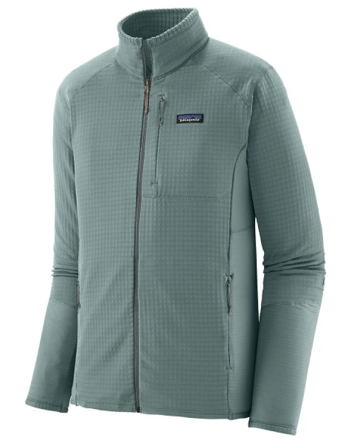 Patagonia - R1 Jacket - Fleecejacke Gr S türkis