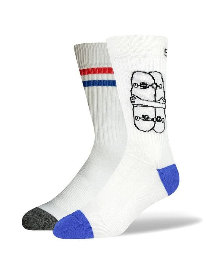 SOXN DOPPELPACK SKATEBOARD / Skate Socken / Bio-Baumwolle