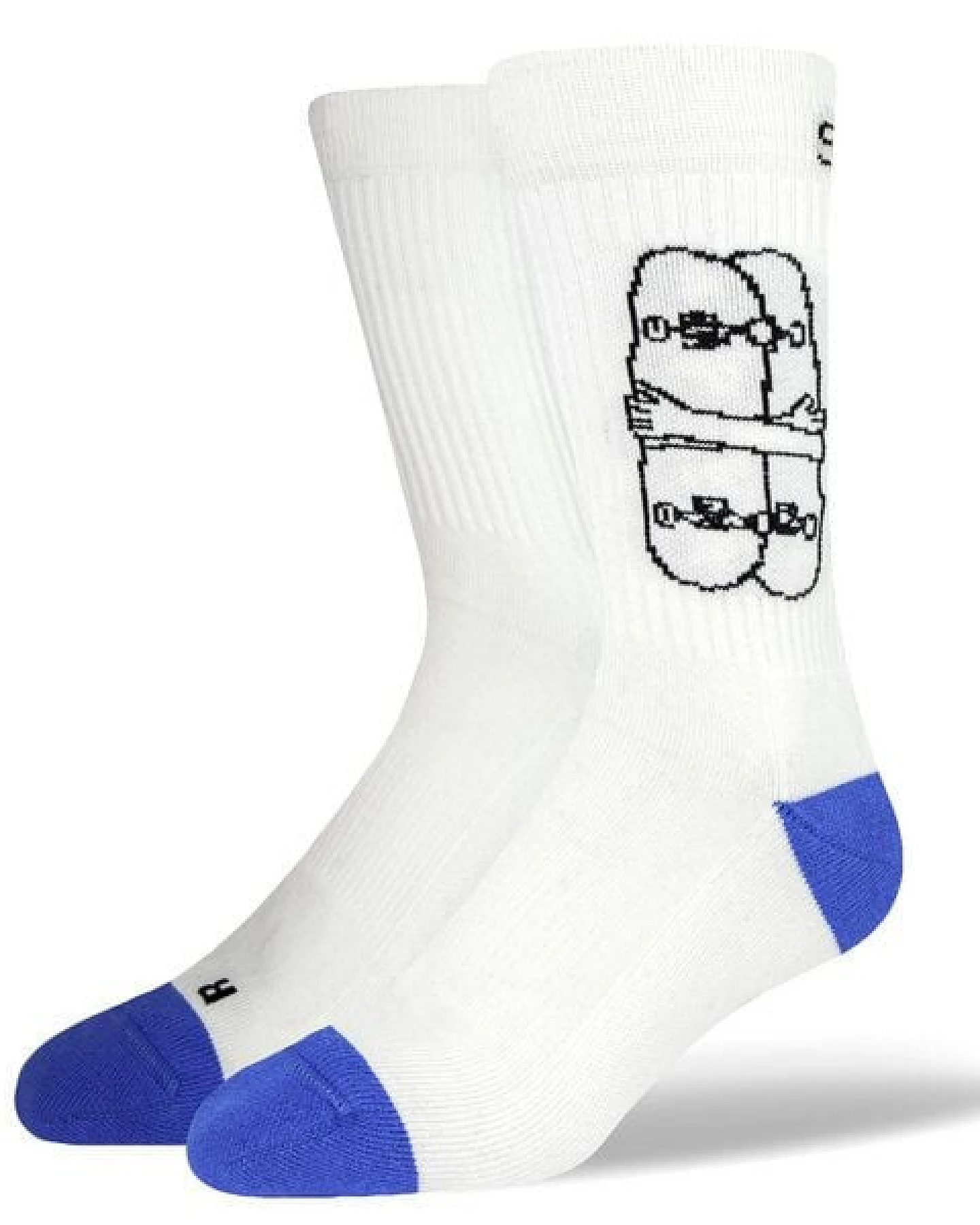 SOXN DOPPELPACK SKATEBOARD / Skate Socken / Bio-Baumwolle – Ansicht 4
