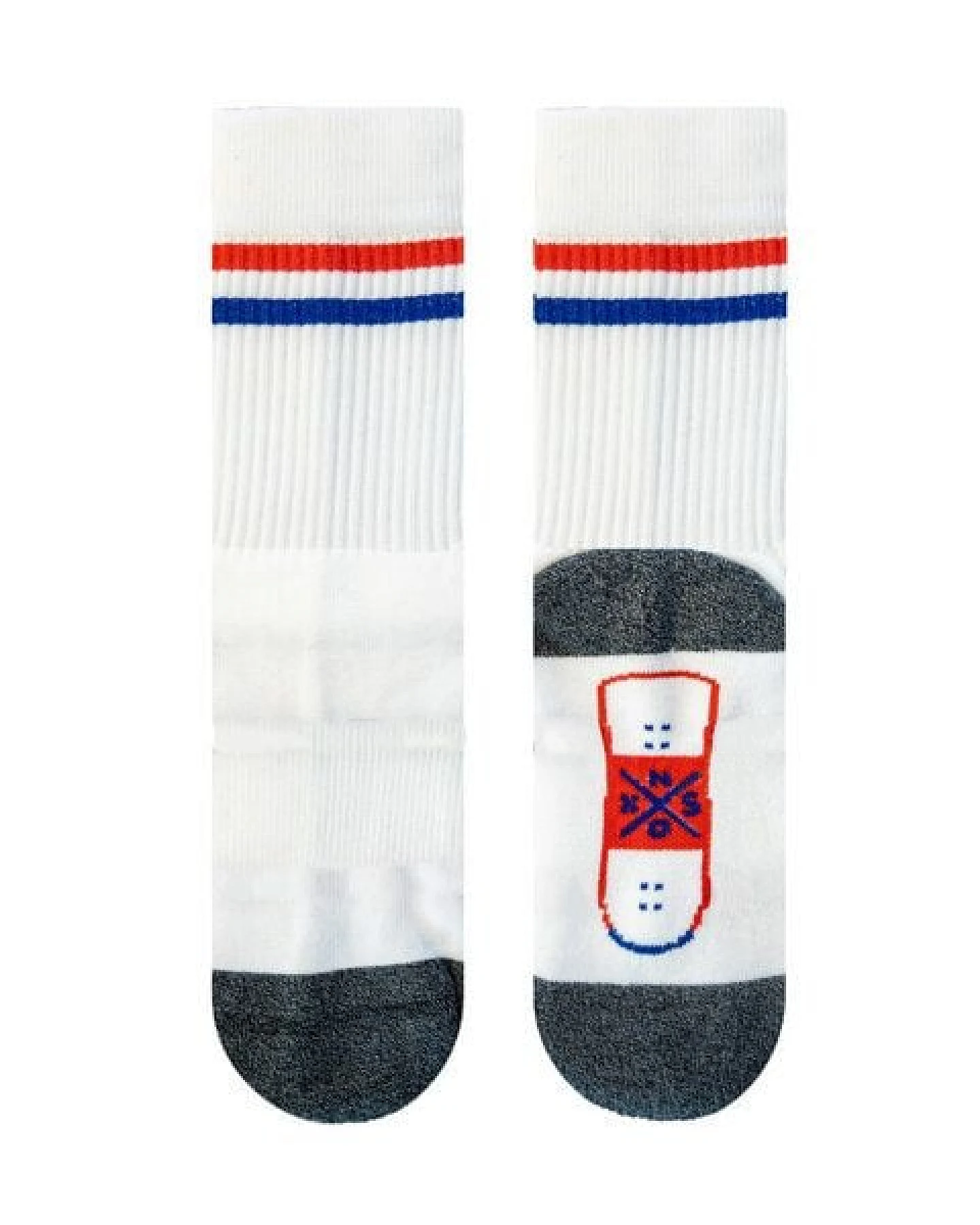 SOXN DOPPELPACK SKATEBOARD / Skate Socken / Bio-Baumwolle – Ansicht 2