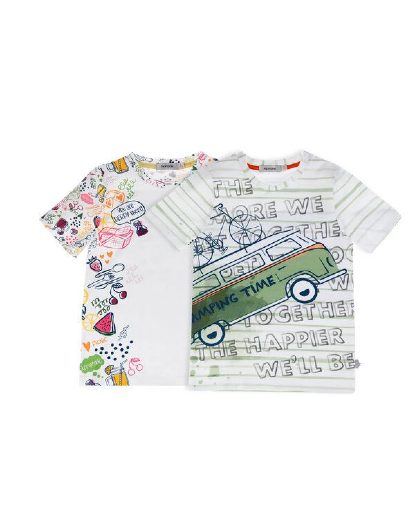 Marraine Kids T-Shirt aus Biobaumwolle mit Alloverdruck – Ansicht 2