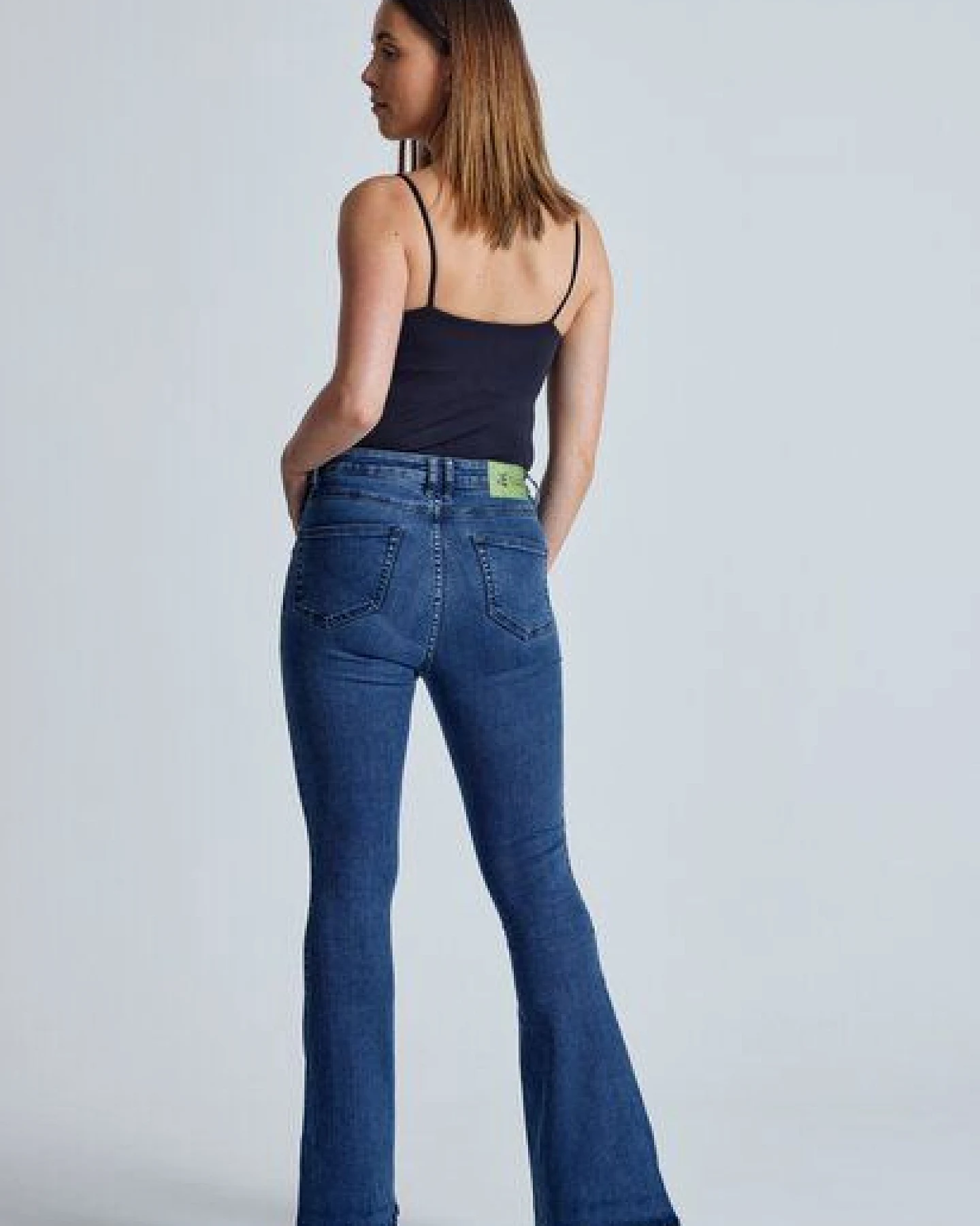 Flax and Loom Schlaghose Skinny Fit Modell: Mavis – Ansicht 3