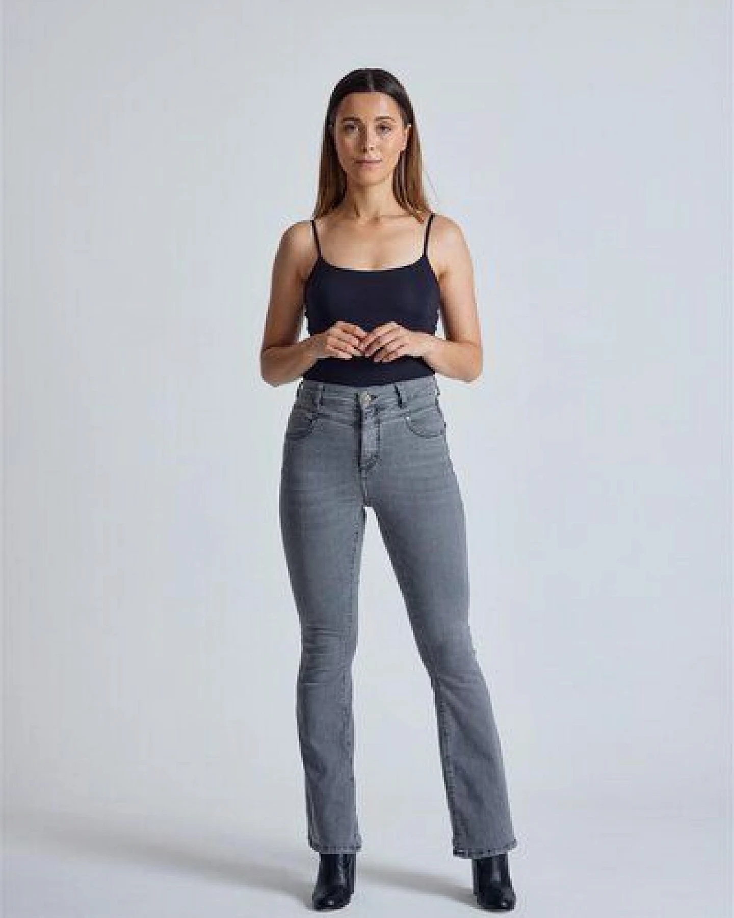 Flax and Loom Schlaghose Skinny Fit Modell: Mavis – Ansicht 2
