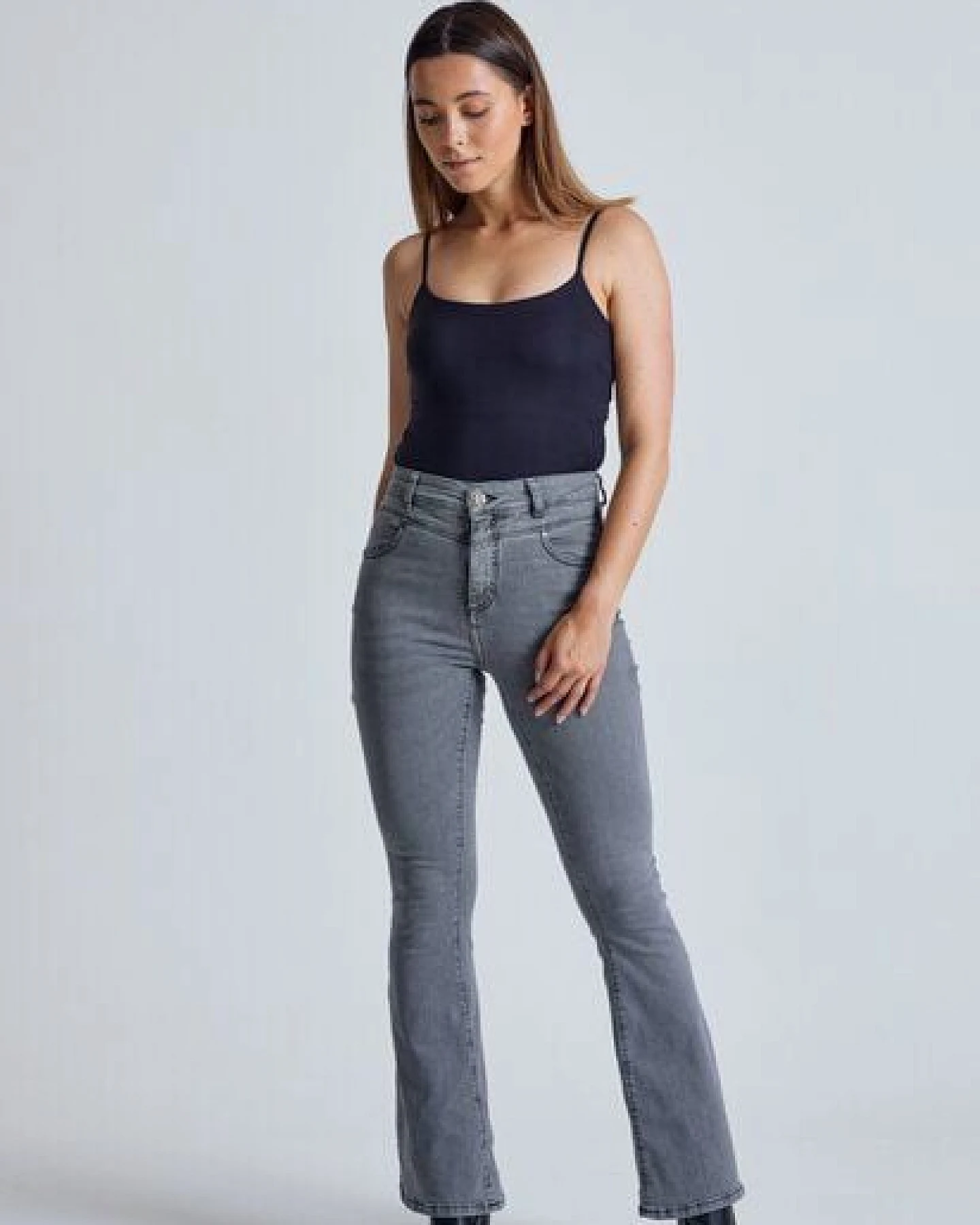 Flax and Loom Schlaghose Skinny Fit Modell: Mavis – Ansicht 3