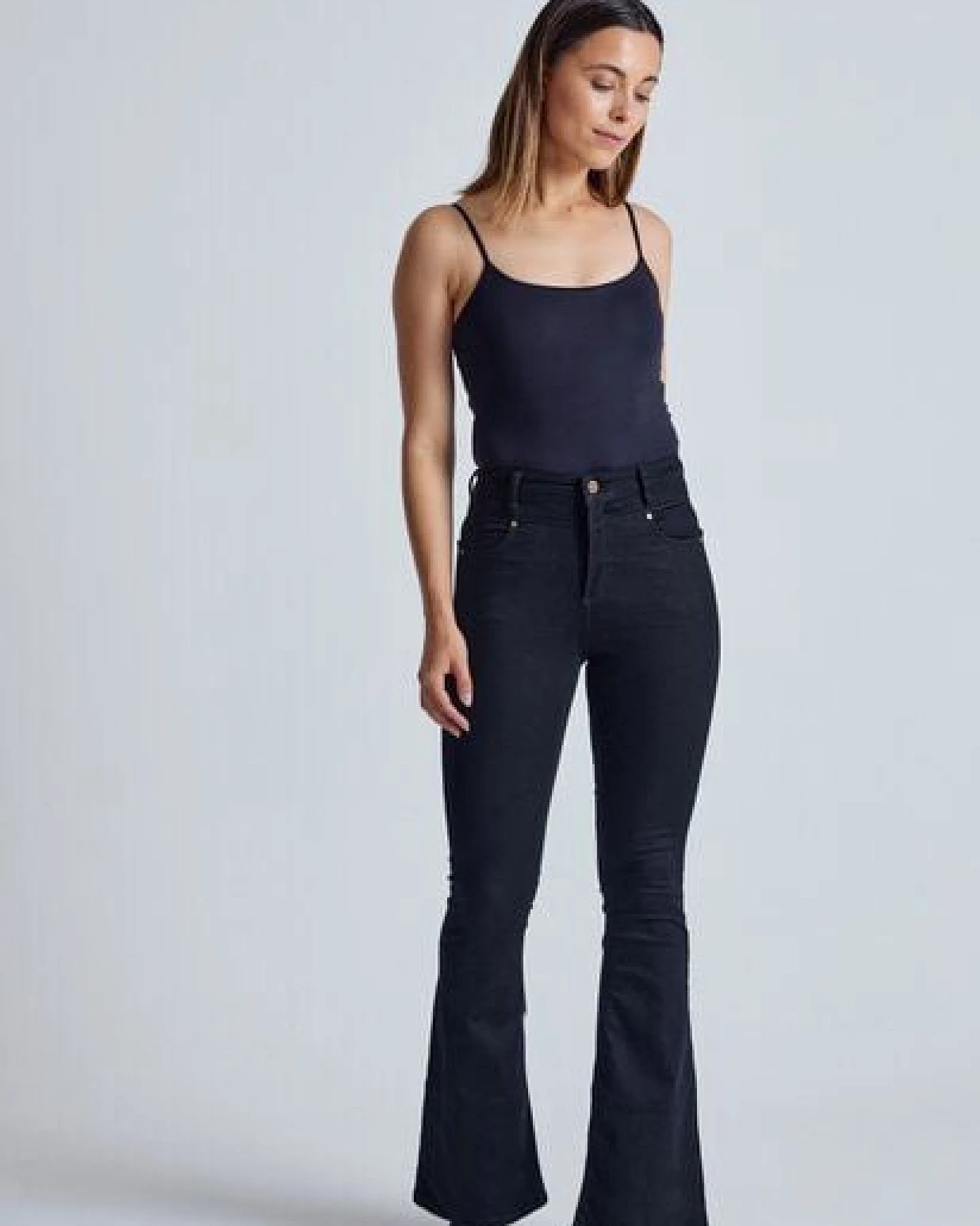 Flax and Loom Schlaghose Skinny Fit Modell: Mavis – Ansicht 3