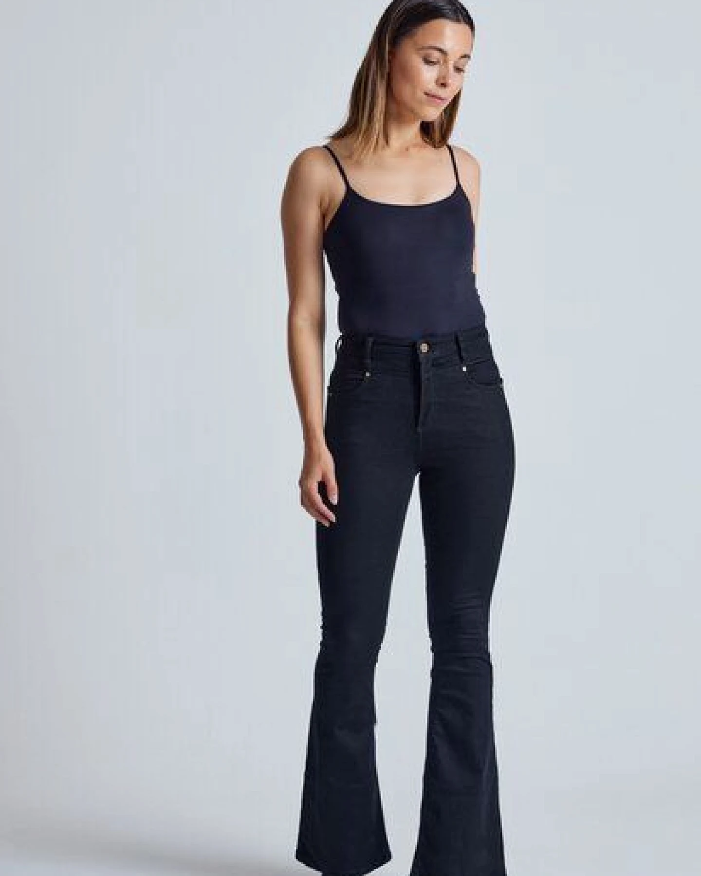 Flax and Loom Schlaghose Skinny Fit Modell: Mavis – Ansicht 3