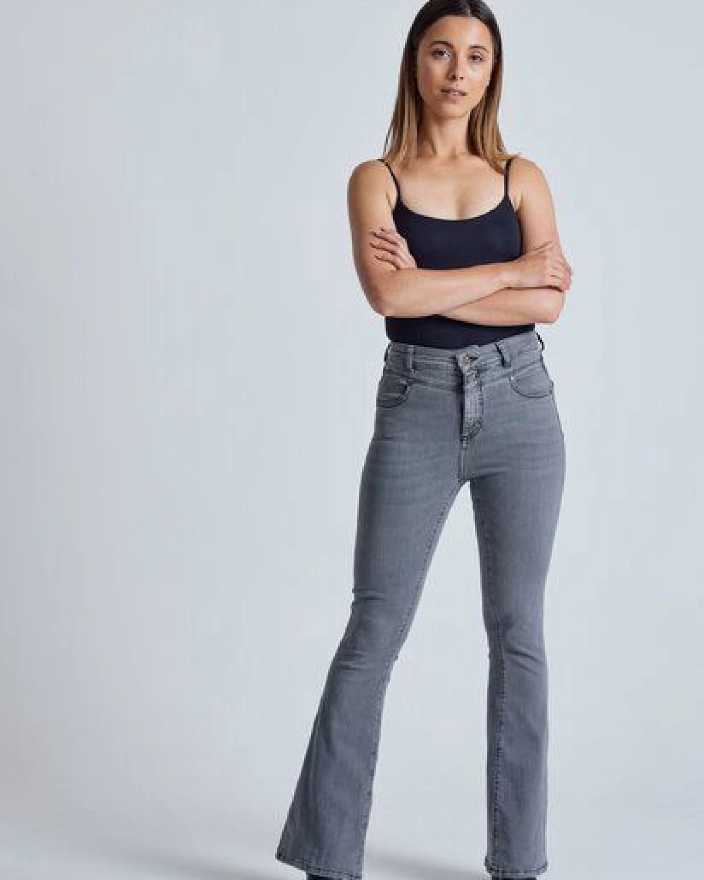 Flax and Loom Schlaghose Skinny Fit Modell: Mavis – Ansicht 2