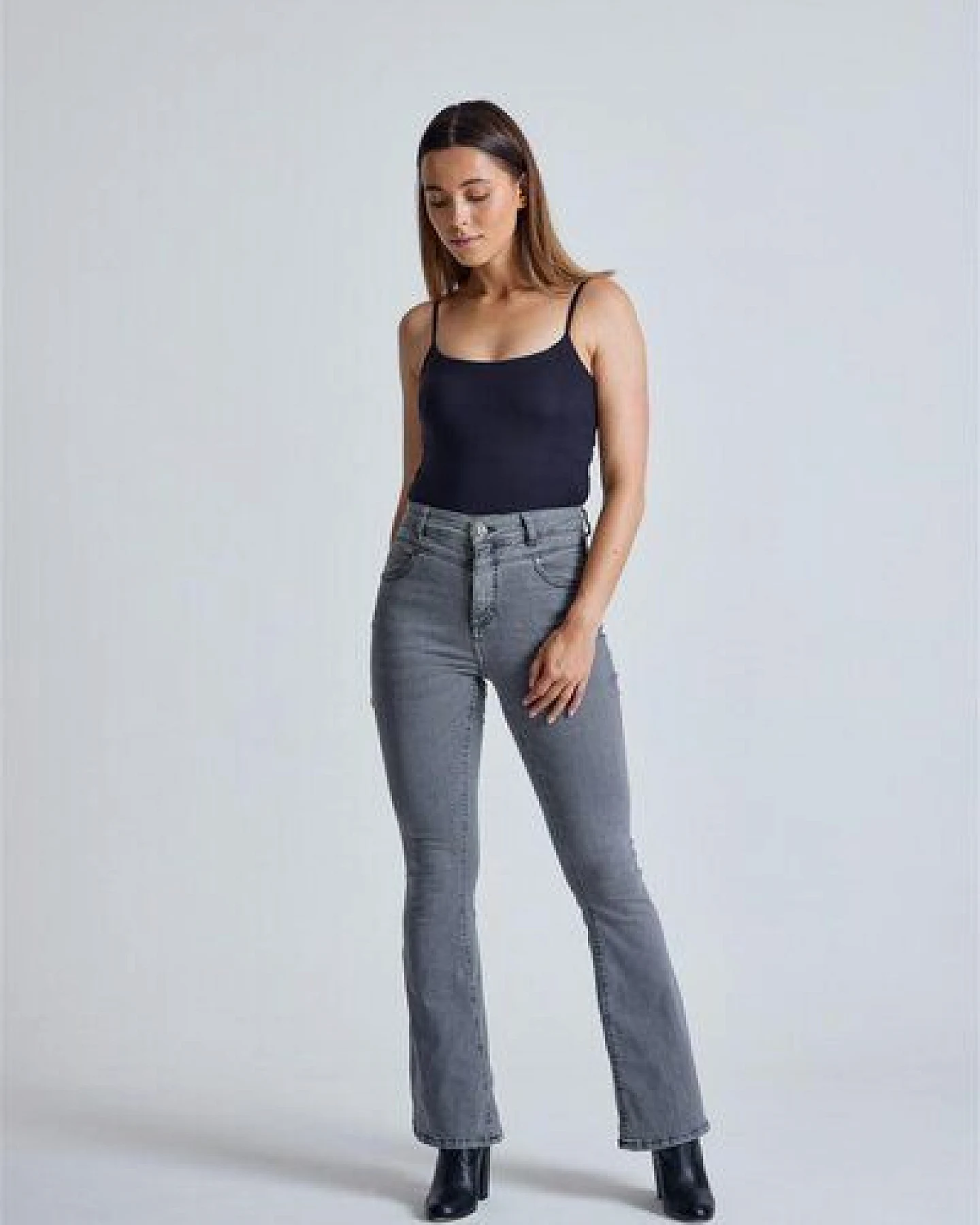 Flax and Loom Schlaghose Skinny Fit Modell: Mavis – Ansicht 3