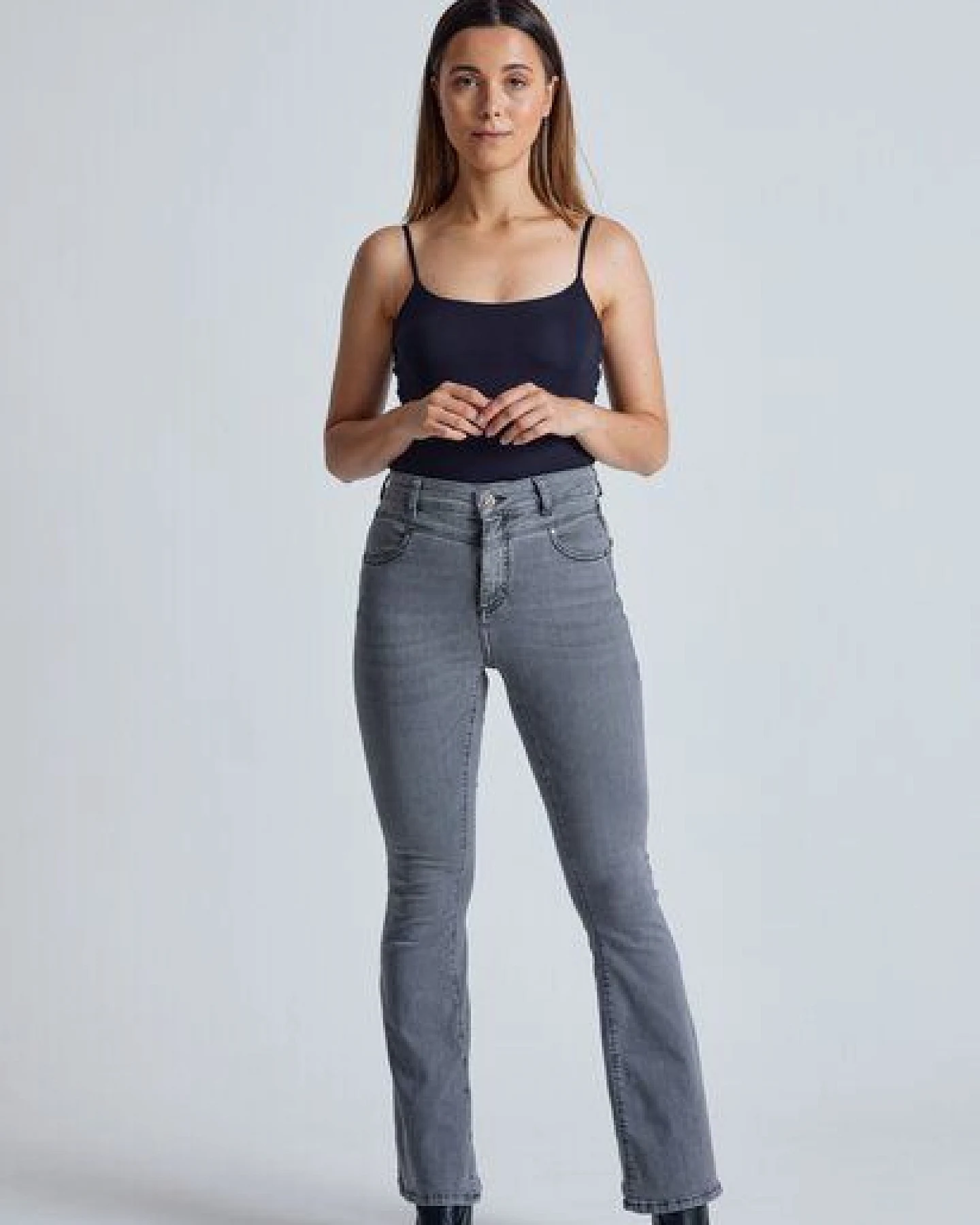 Flax and Loom Schlaghose Skinny Fit Modell: Mavis – Ansicht 2