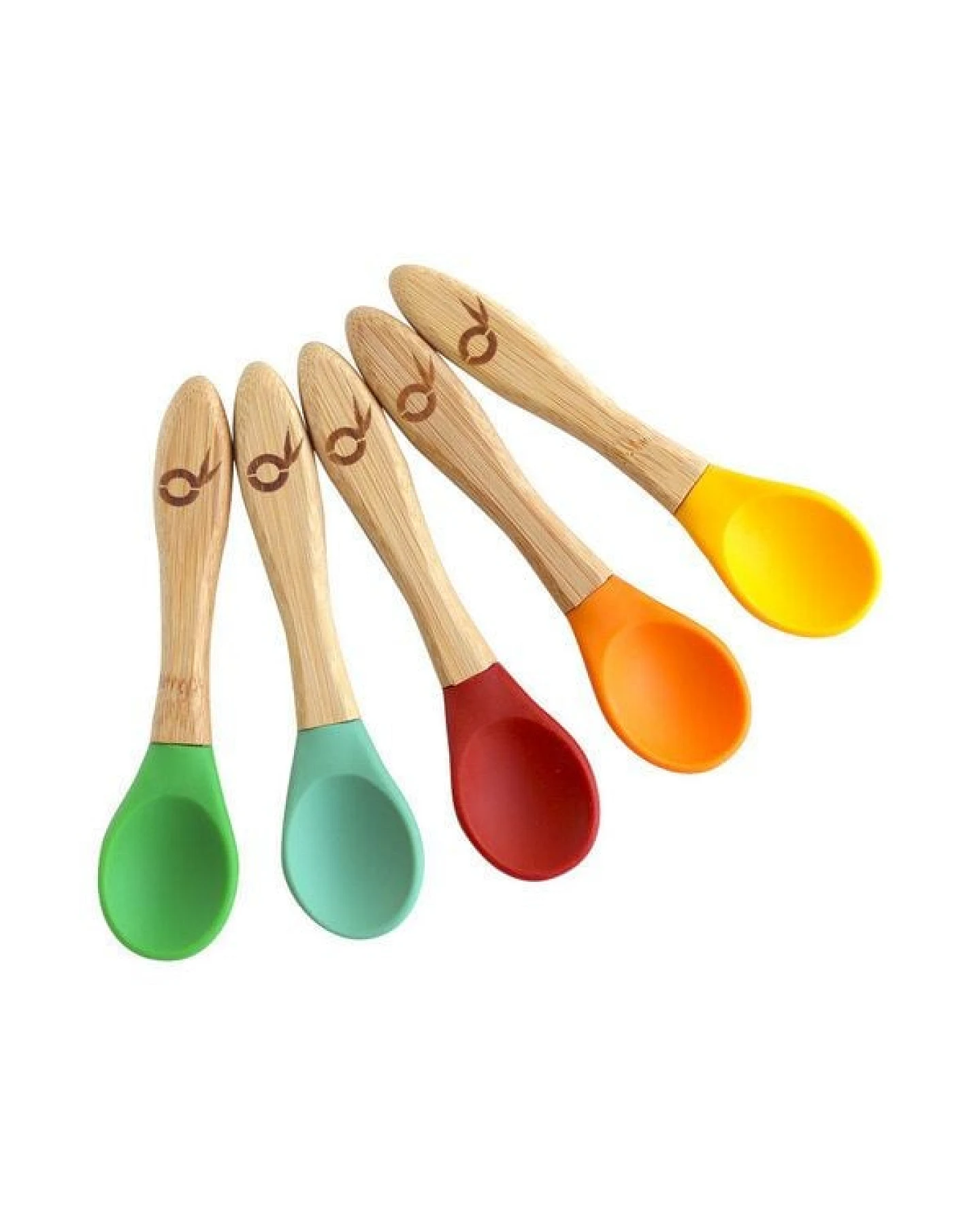 pandoo 5er-Pack Kinderlöffel Set aus Bambus – Ansicht 4