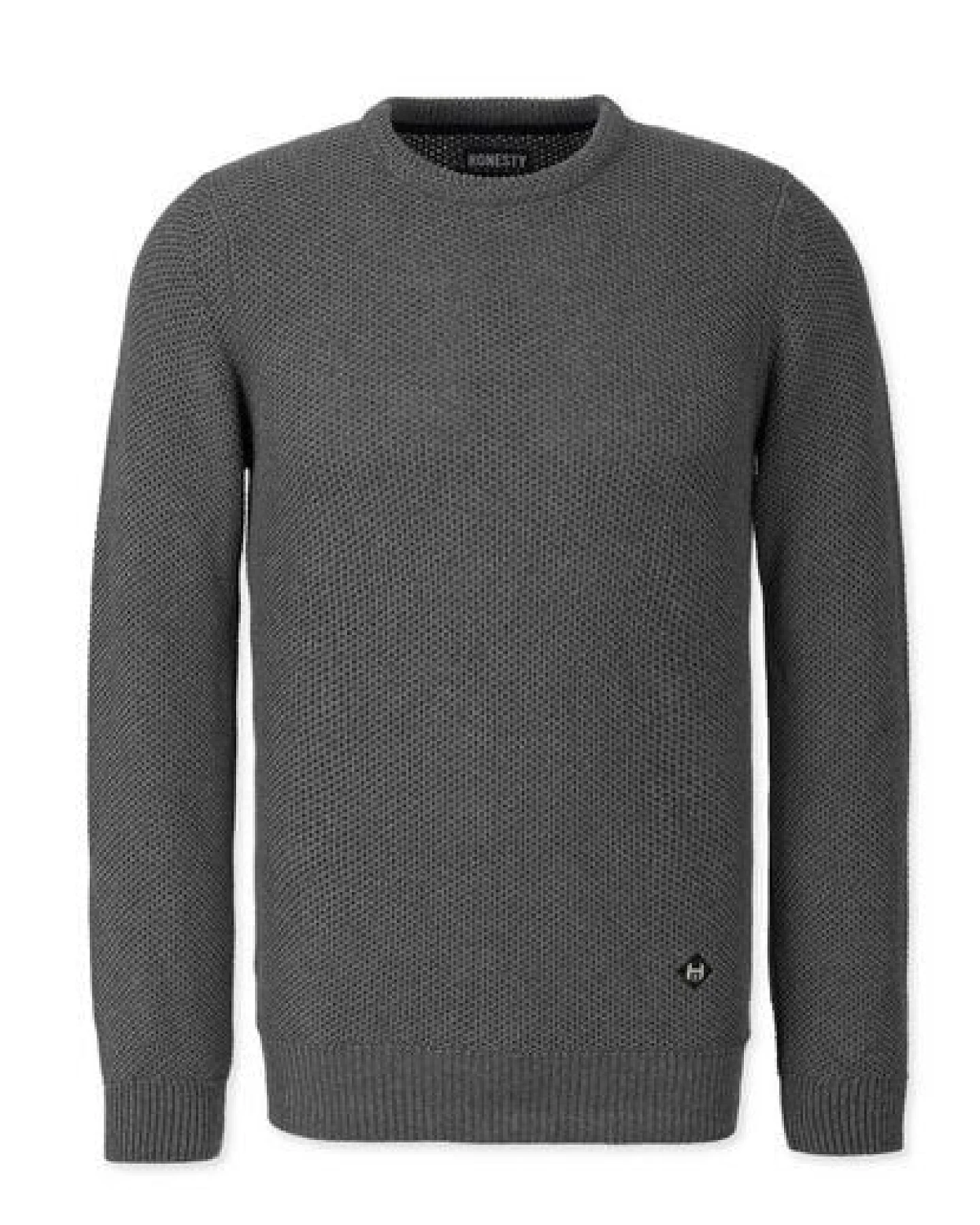 Honesty Rules Grid Pullover – Ansicht 4