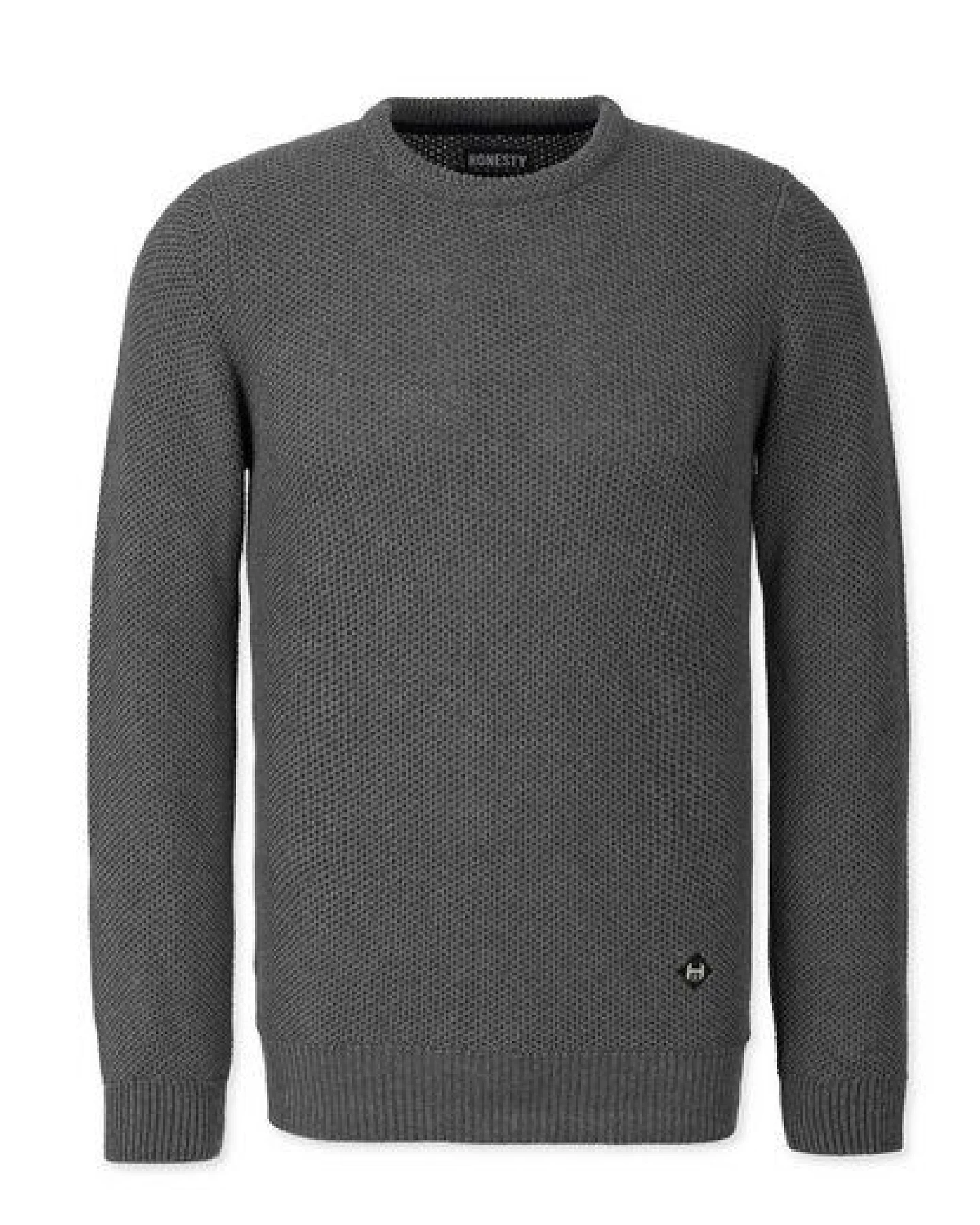 Honesty Rules Grid Pullover – Ansicht 4