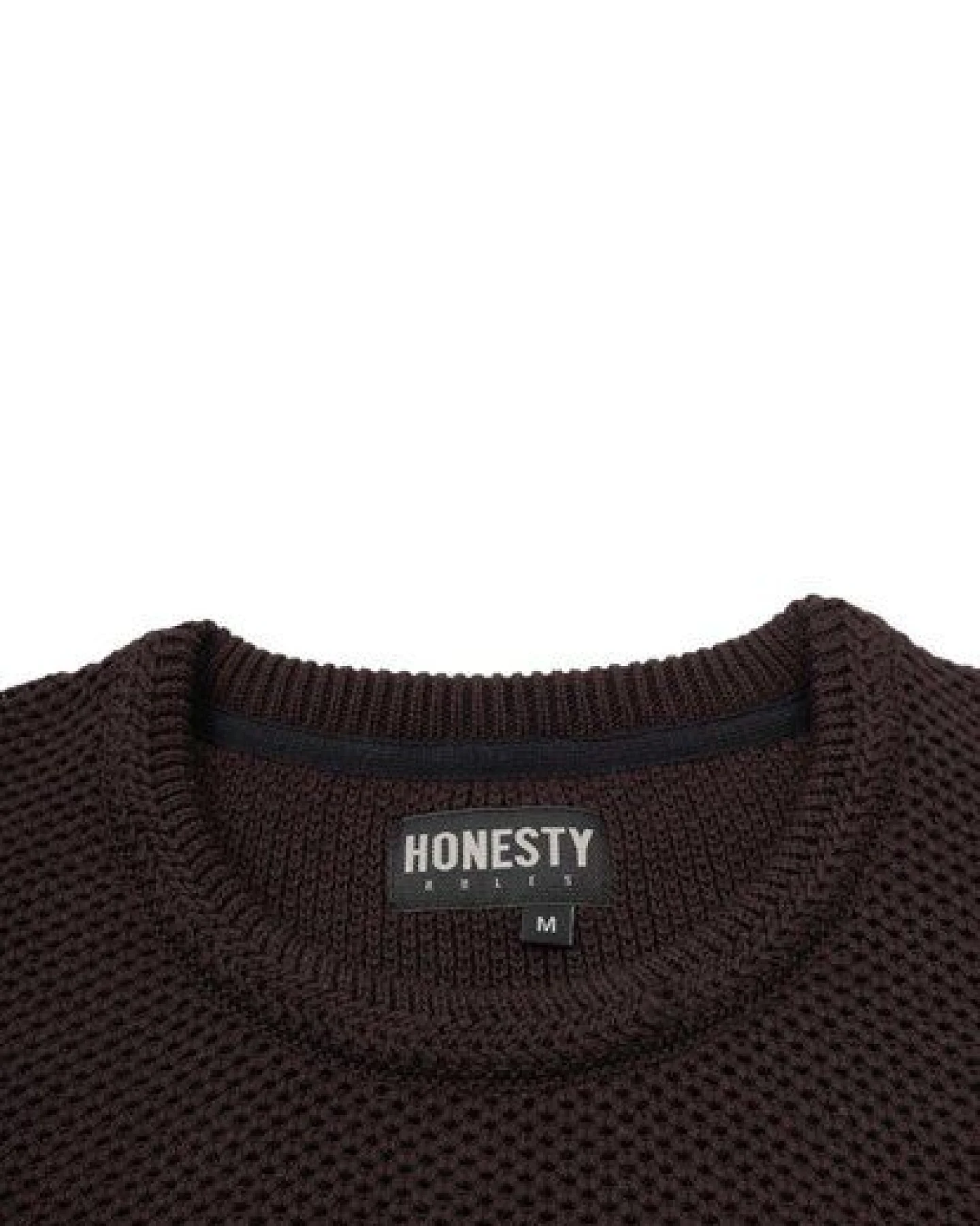Honesty Rules Grid Pullover – Ansicht 3