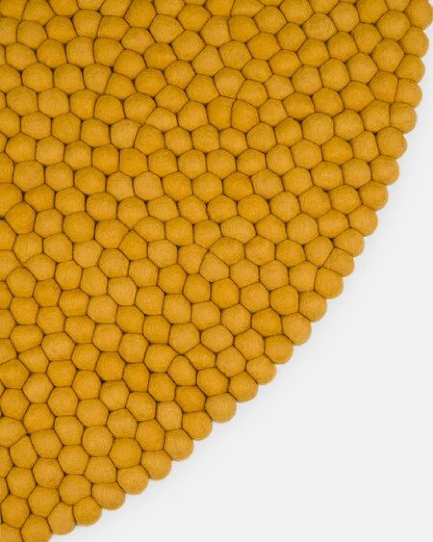 myfelt Filzkugelteppich rund, 100% Schurwolle – Ansicht 3