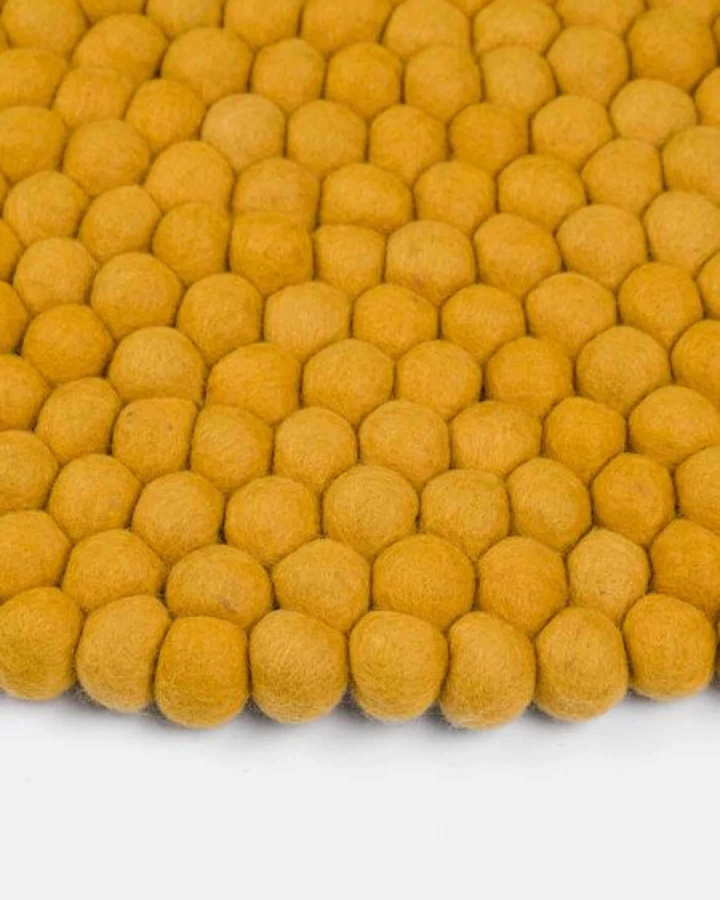 myfelt Filzkugelteppich rund, 100% Schurwolle – Ansicht 4