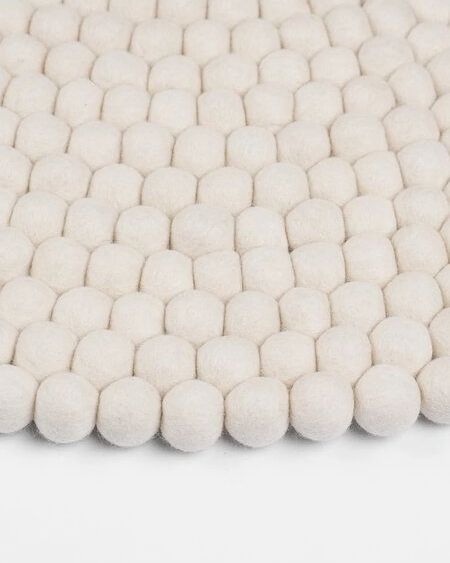 myfelt Filzkugelteppich rund, 100% Schurwolle – Ansicht 4