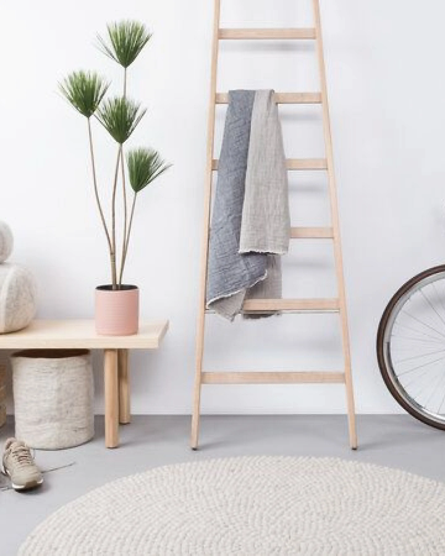 myfelt Filzkugelteppich rund, 100% Schurwolle – Ansicht 2