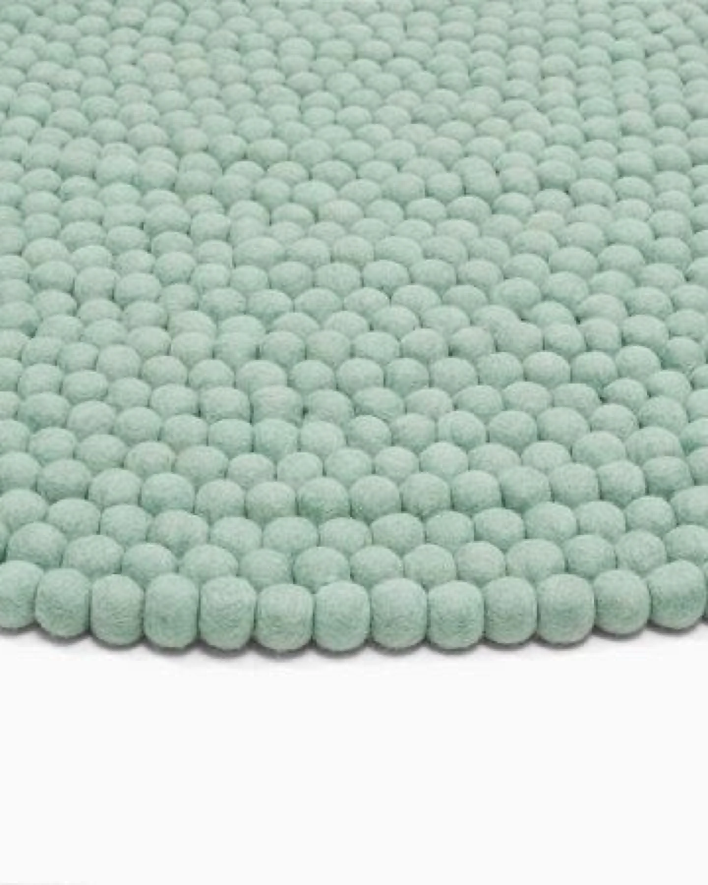 myfelt Filzkugelteppich rund, 100% Schurwolle – Ansicht 4