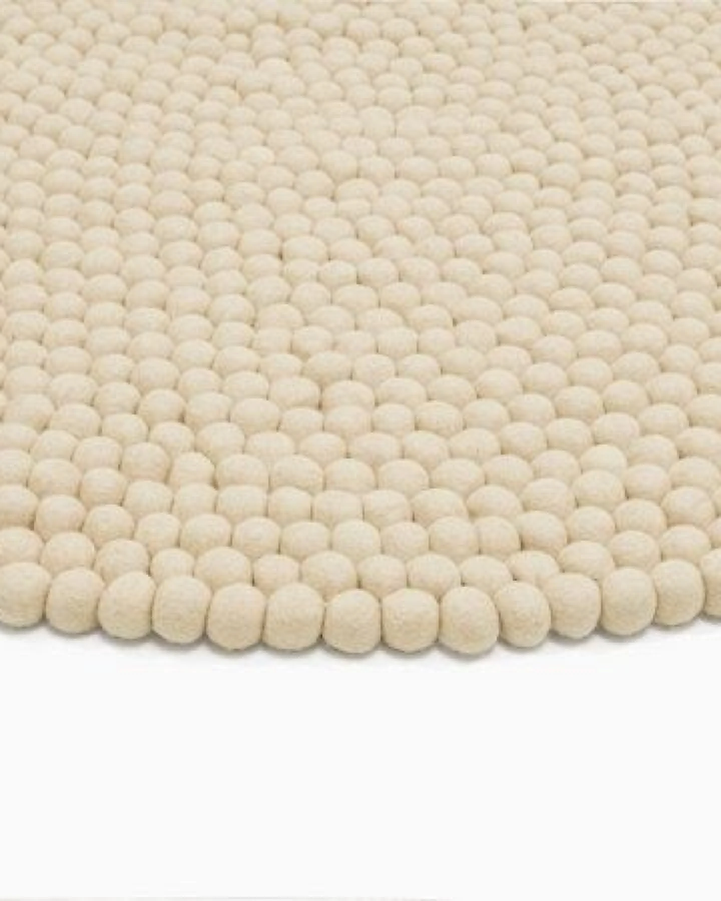 myfelt Filzkugelteppich rund, 100% Schurwolle – Ansicht 4