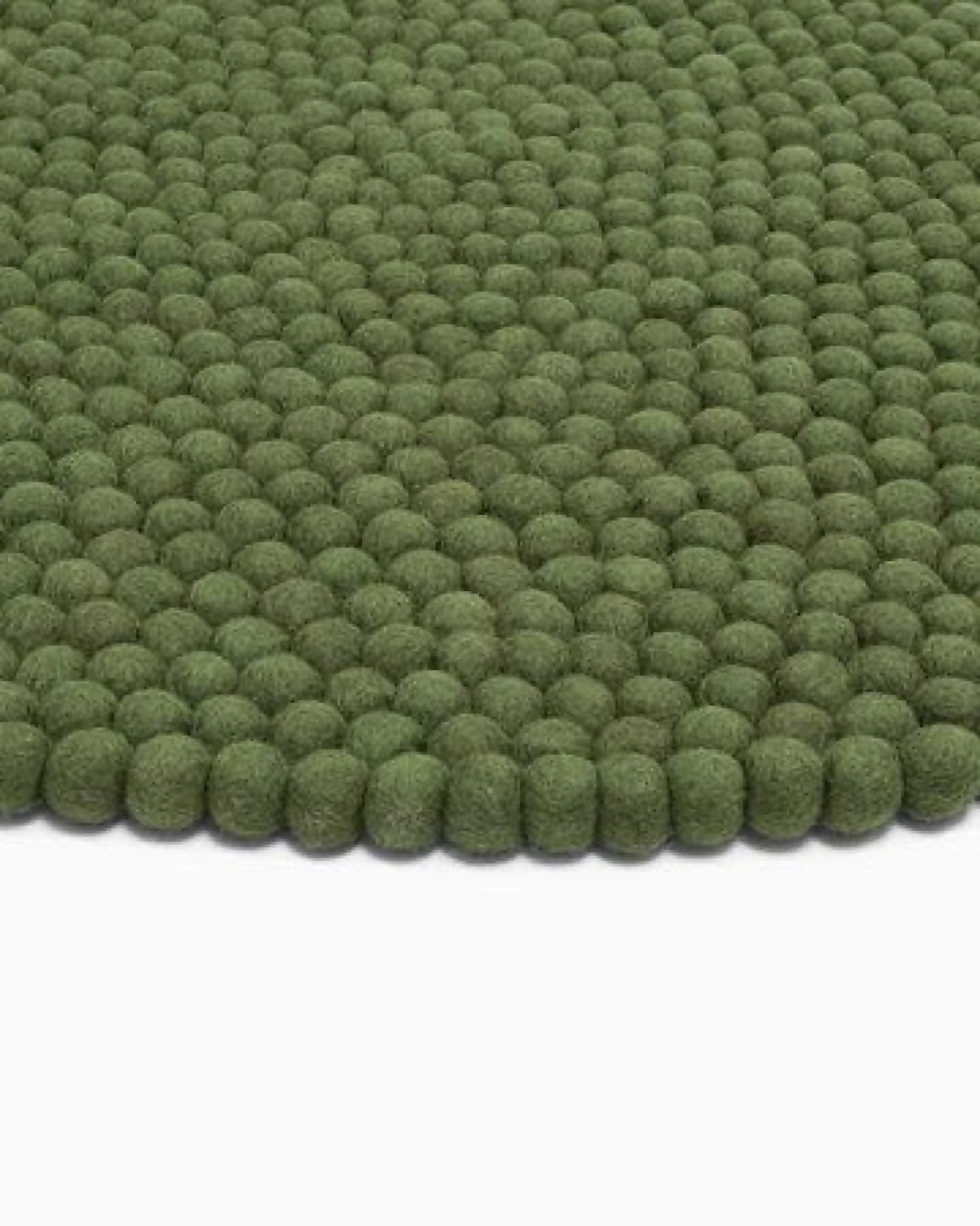 myfelt Filzkugelteppich rund, 100% Schurwolle – Ansicht 3
