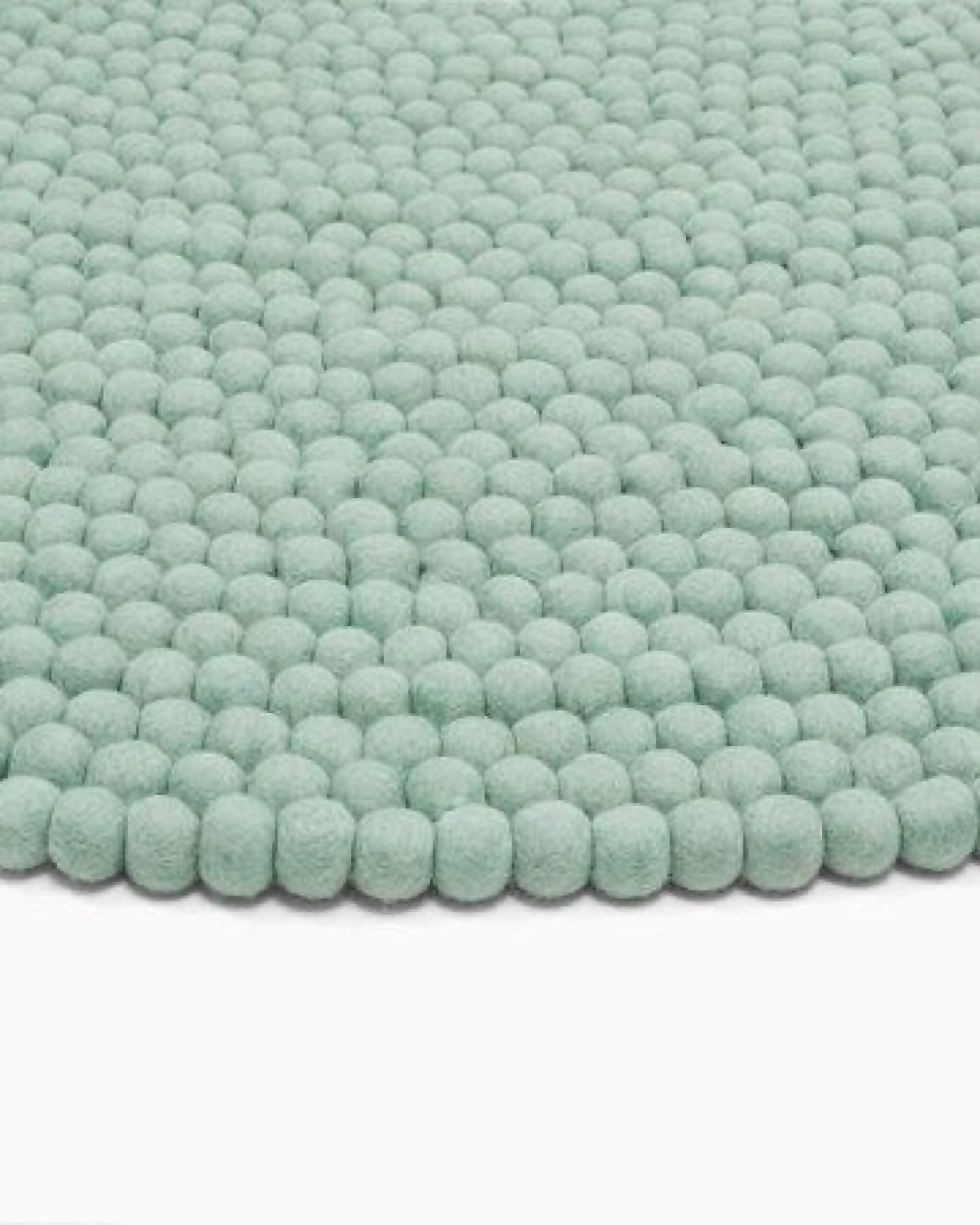 myfelt Filzkugelteppich rund, 100% Schurwolle – Ansicht 4