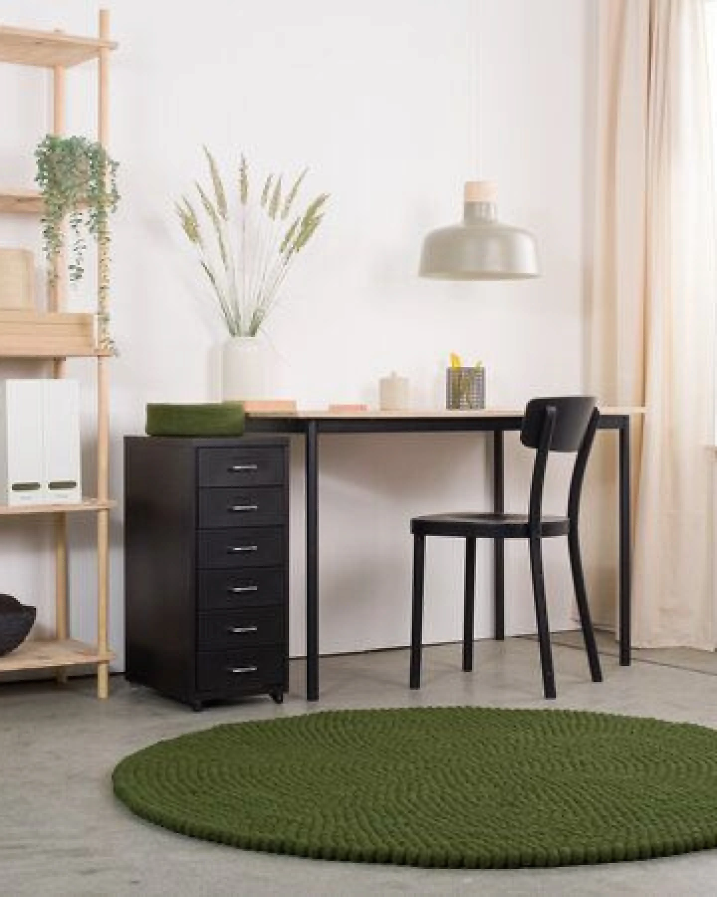 myfelt Filzkugelteppich rund, 100% Schurwolle – Ansicht 2