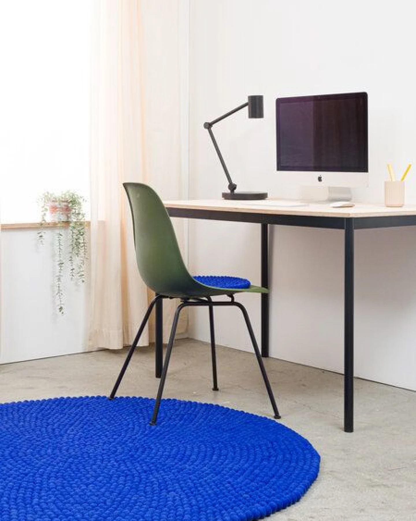 myfelt Filzkugelteppich rund, 100% Schurwolle – Ansicht 3