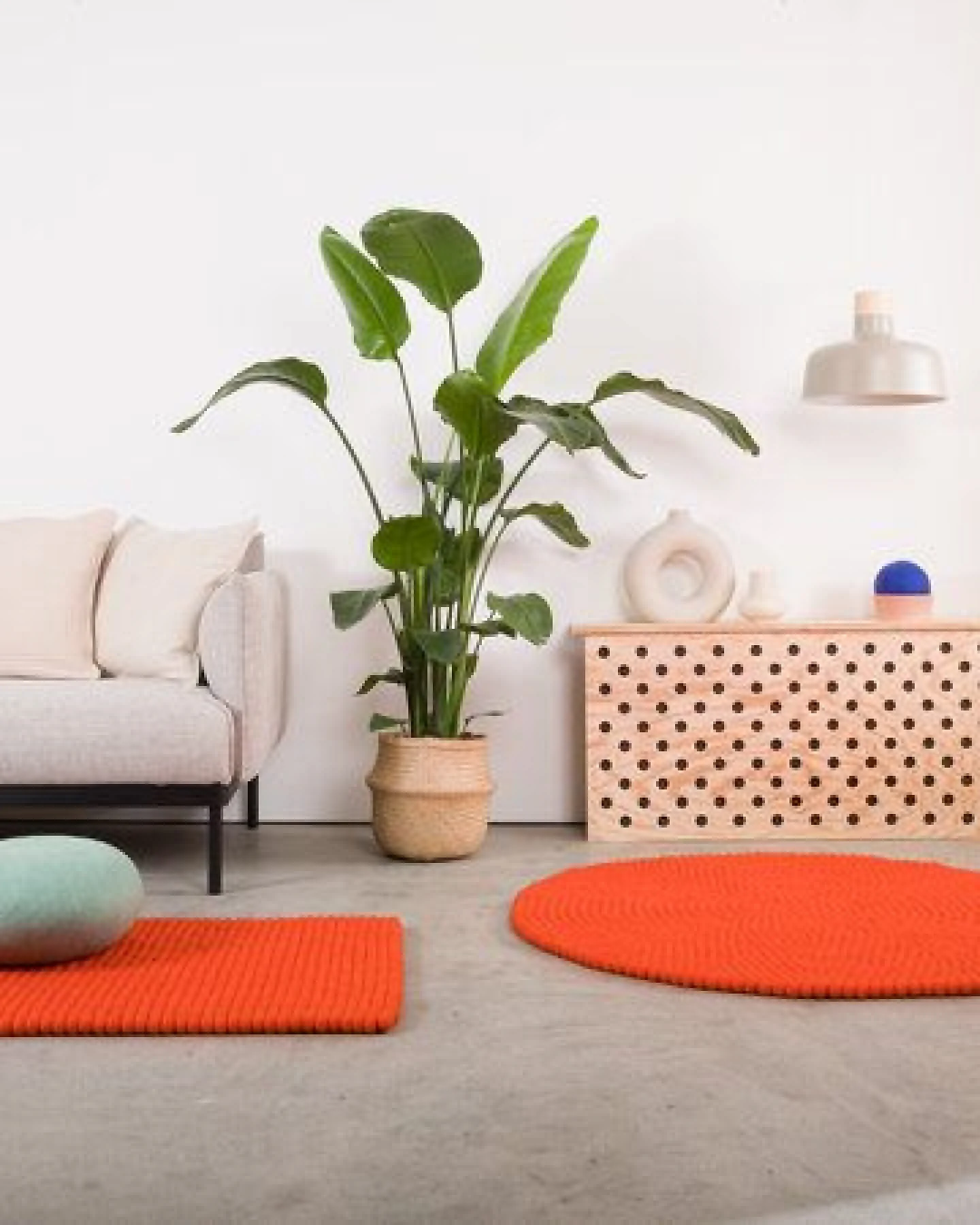 myfelt Filzkugelteppich rund, 100% Schurwolle – Ansicht 2