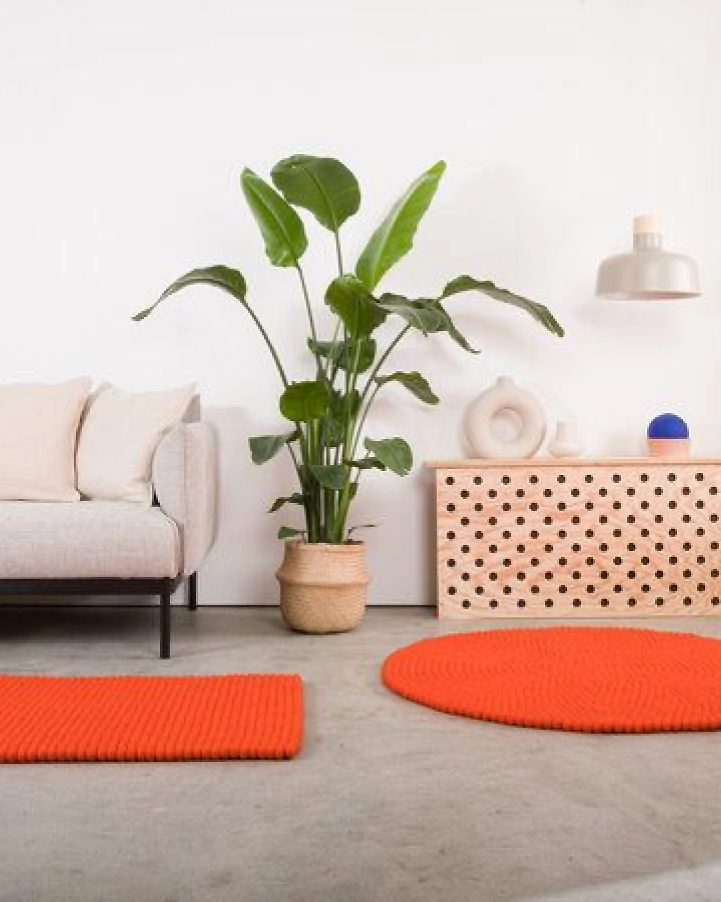 myfelt Filzkugelteppich rund, 100% Schurwolle – Ansicht 3