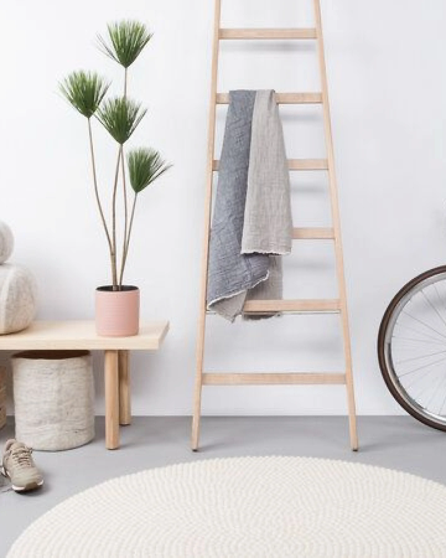 myfelt Filzkugelteppich rund, 100% Schurwolle – Ansicht 3