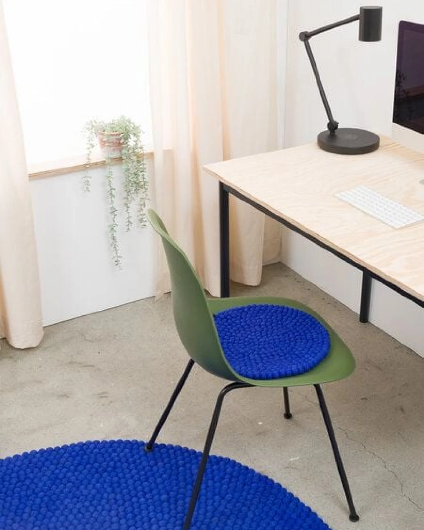 myfelt Filzkugelteppich rund, 100% Schurwolle – Ansicht 4
