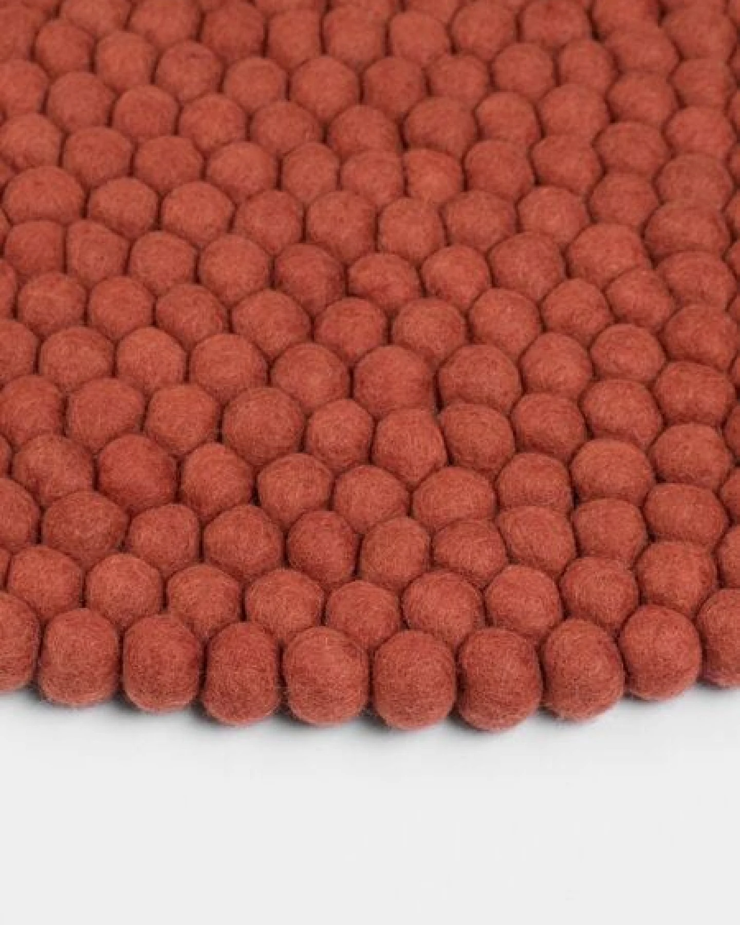 myfelt Filzkugelteppich rund, 100% Schurwolle – Ansicht 3