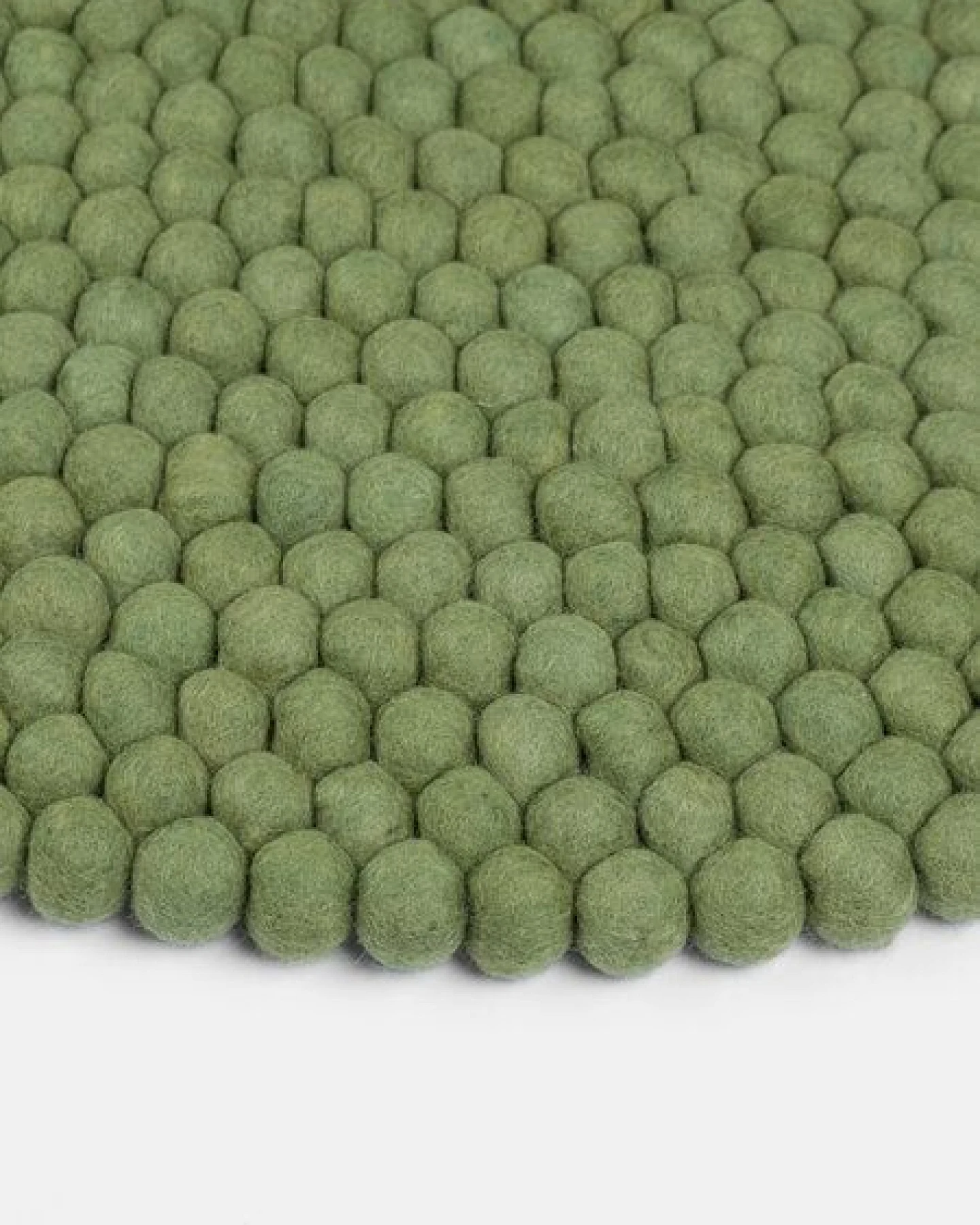myfelt Filzkugelteppich rund, 100% Schurwolle – Ansicht 3