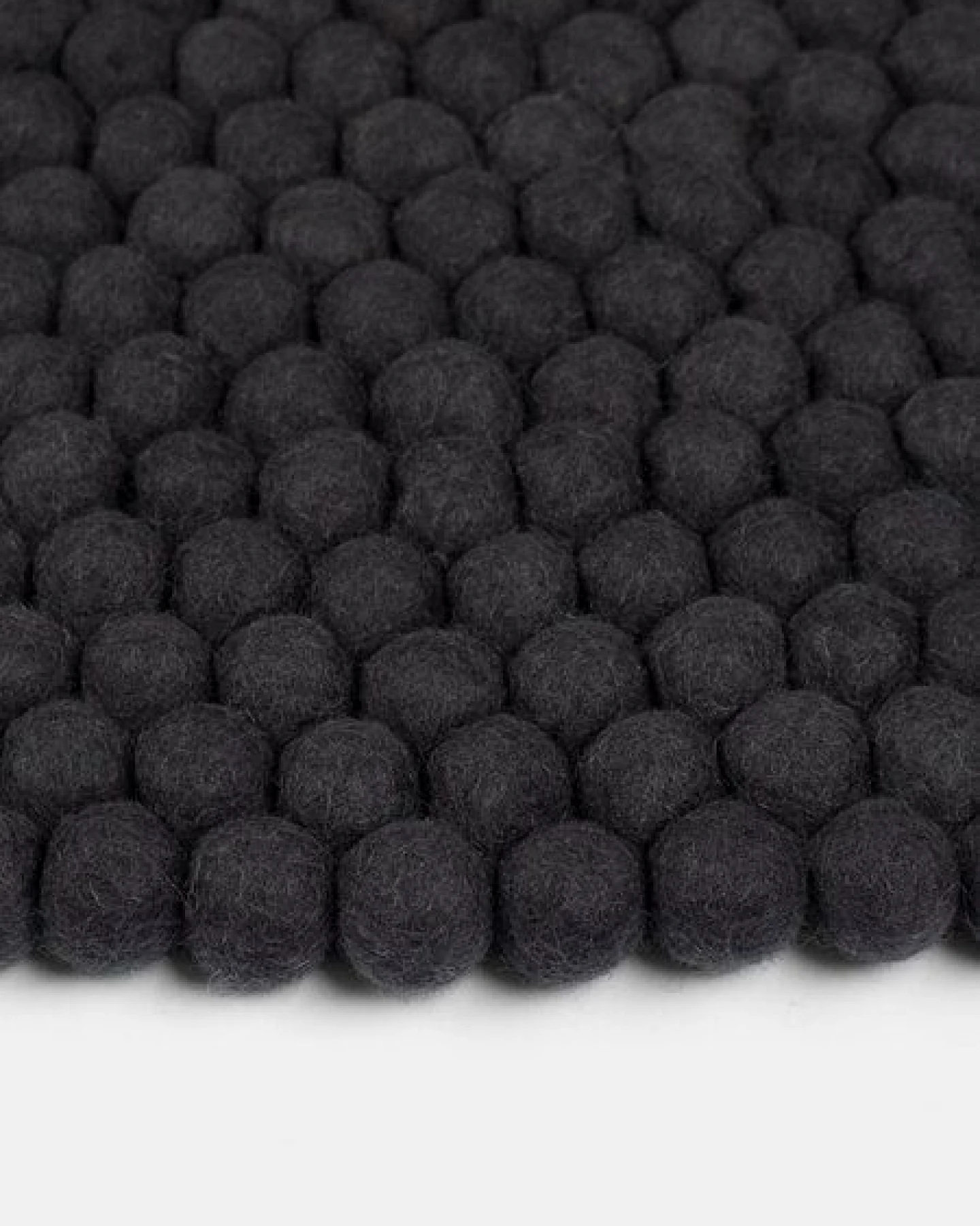 myfelt Filzkugelteppich rund, 100% Schurwolle – Ansicht 3