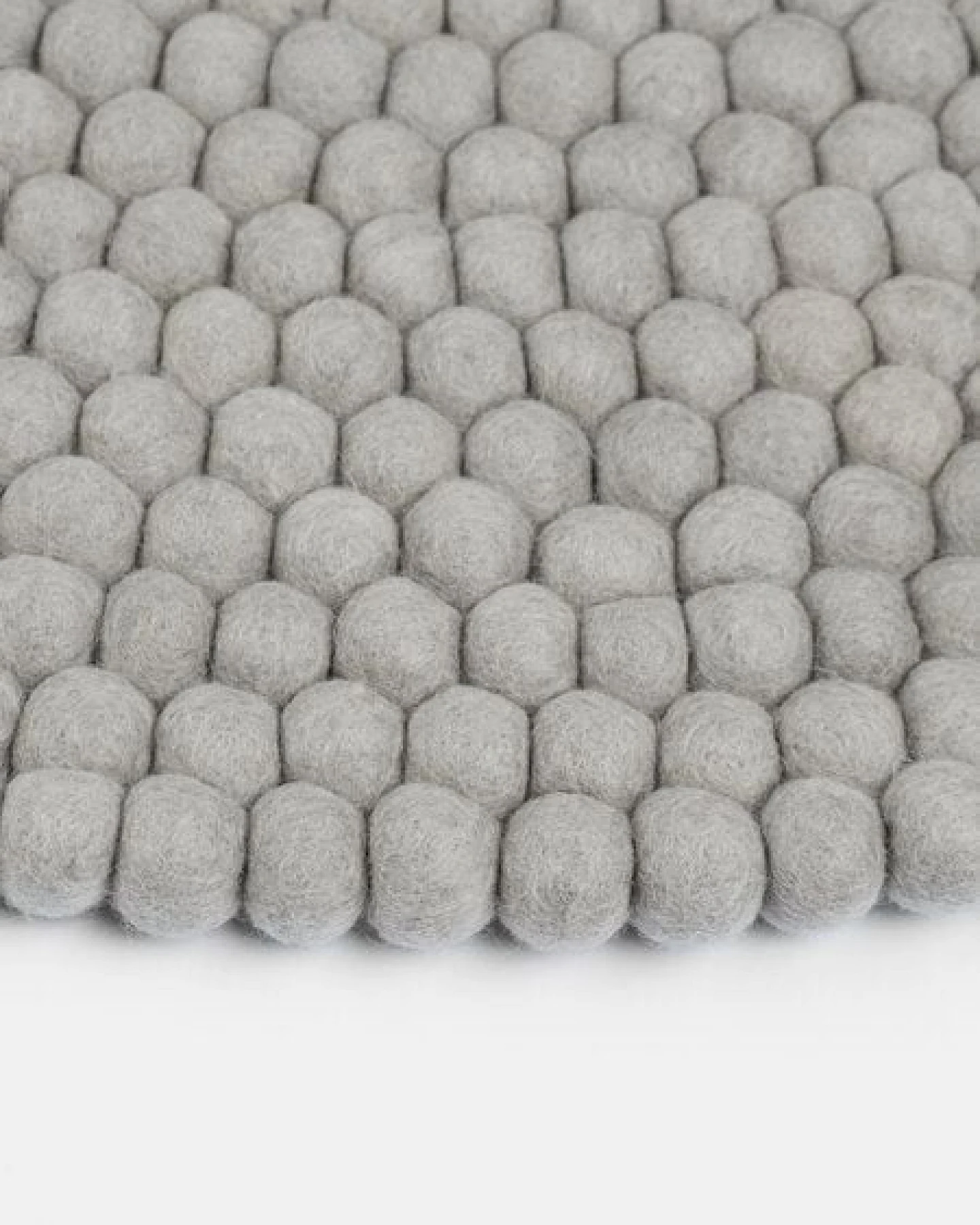 myfelt Filzkugelteppich rund, 100% Schurwolle – Ansicht 3