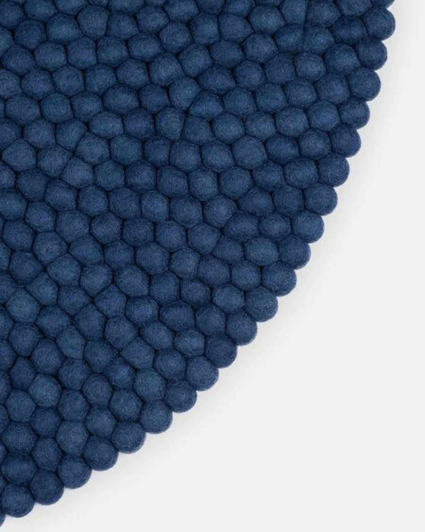 myfelt Filzkugelteppich rund, 100% Schurwolle – Ansicht 2