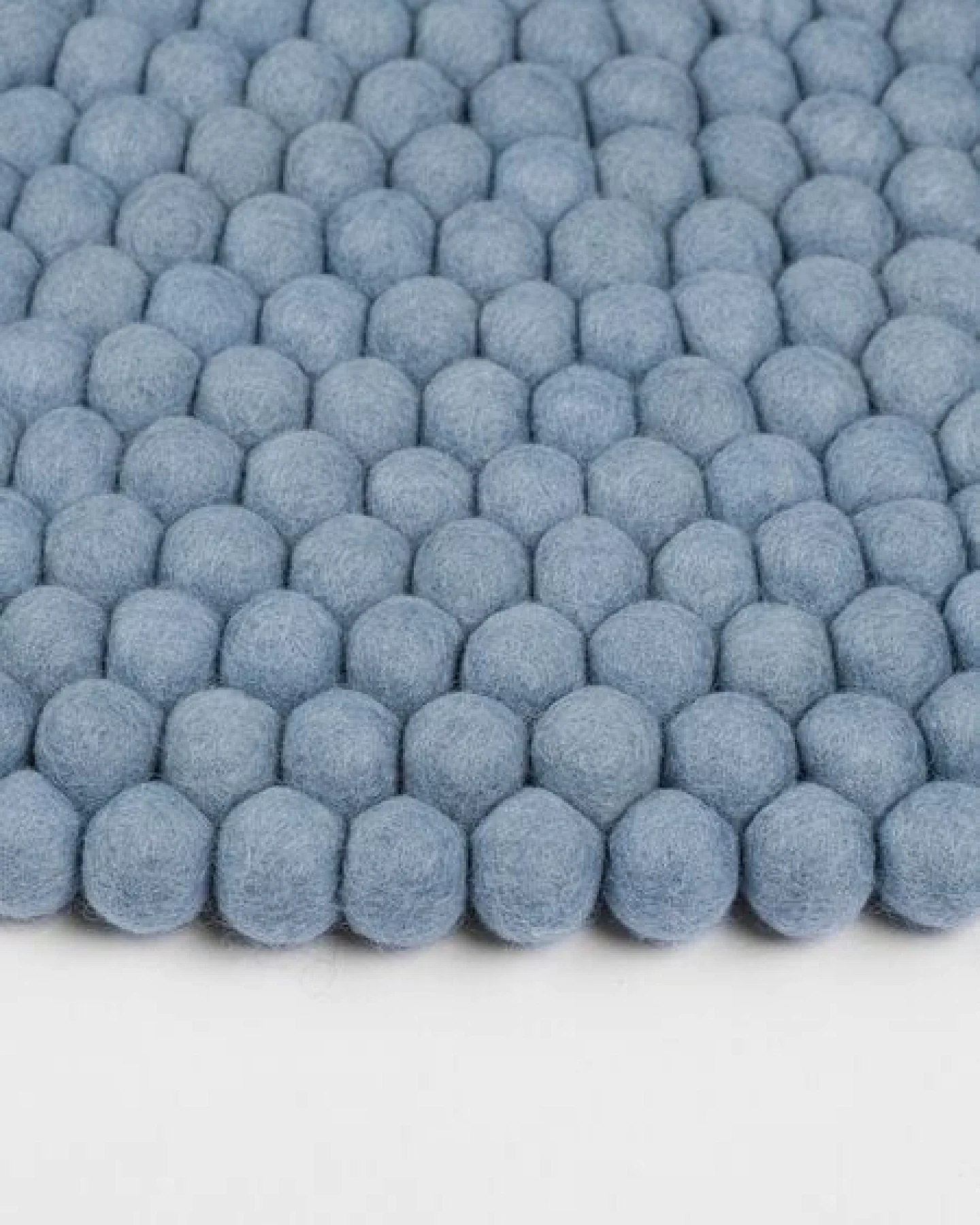 myfelt Filzkugelteppich rund, 100% Schurwolle – Ansicht 3