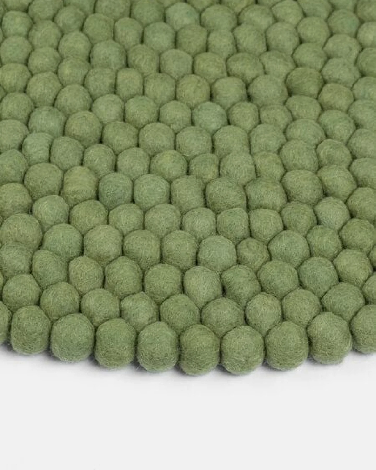 myfelt Filzkugelteppich rund, 100% Schurwolle – Ansicht 3