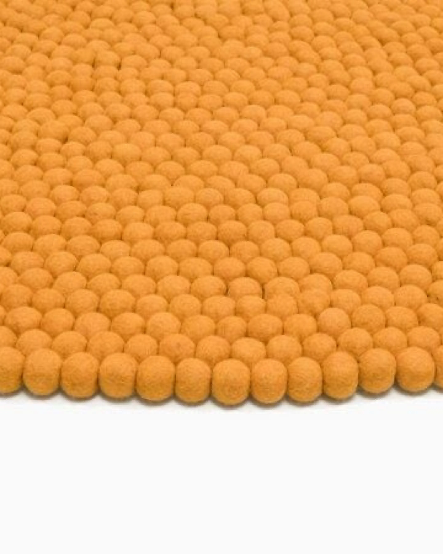 myfelt Filzkugelteppich rund, 100% Schurwolle – Ansicht 3
