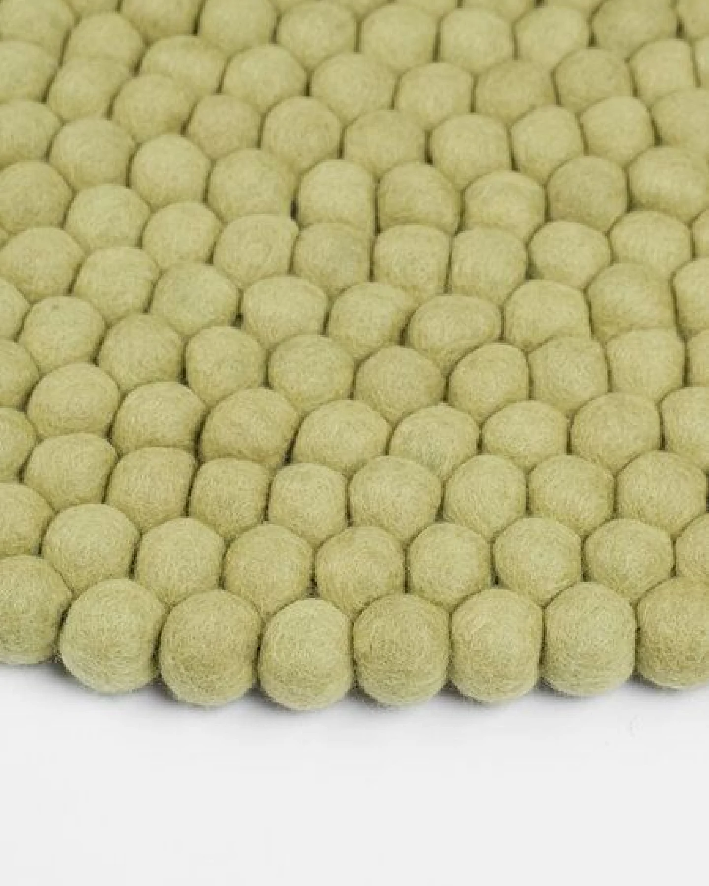 myfelt Filzkugelteppich rund, 100% Schurwolle – Ansicht 3