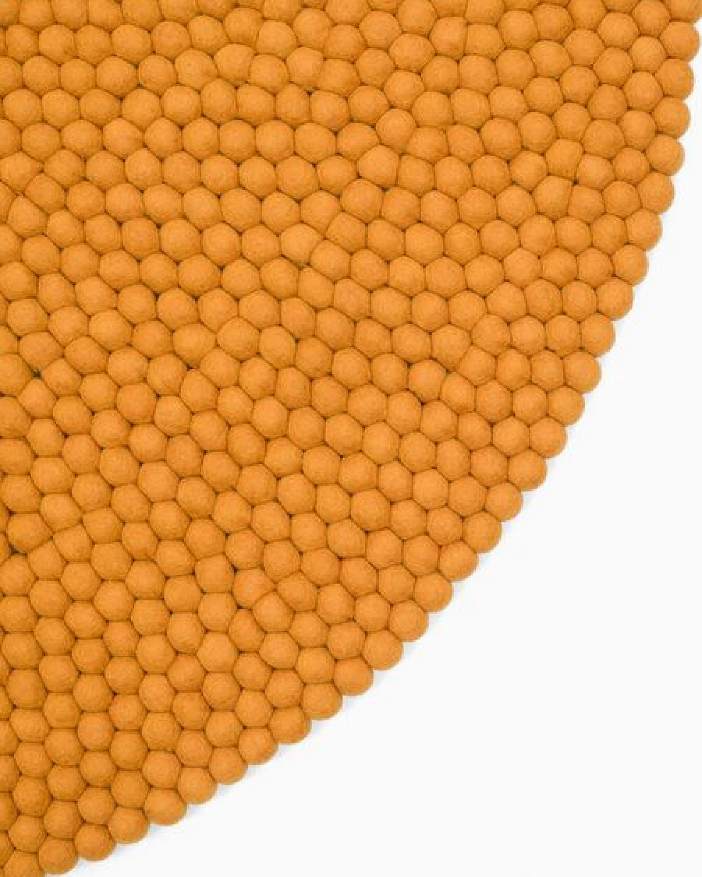myfelt Filzkugelteppich rund, 100% Schurwolle – Ansicht 2