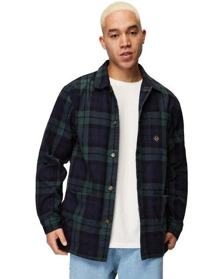 Honesty Rules Flannel Over Shirt Jacket