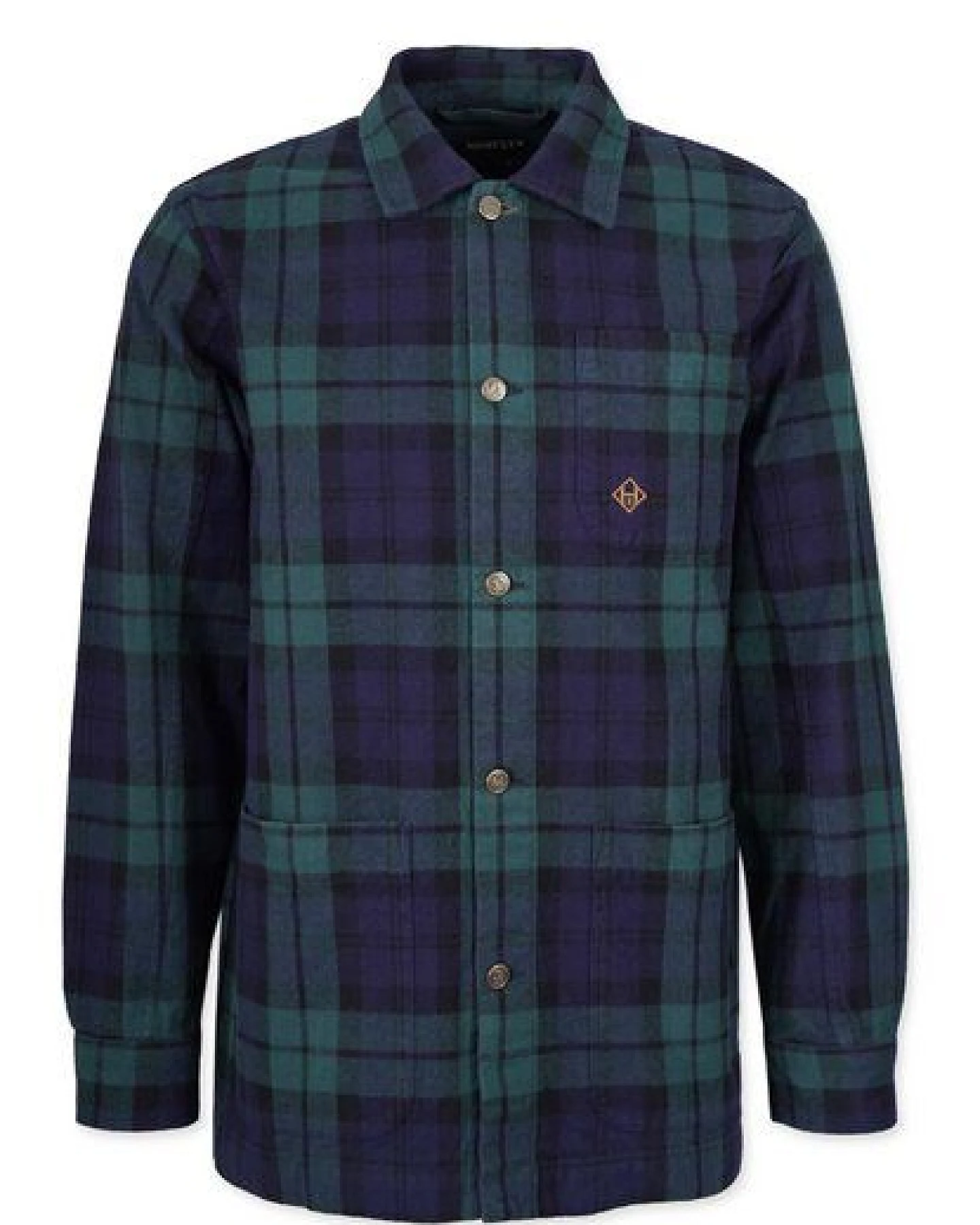 Honesty Rules Flannel Over Shirt Jacket – Ansicht 2