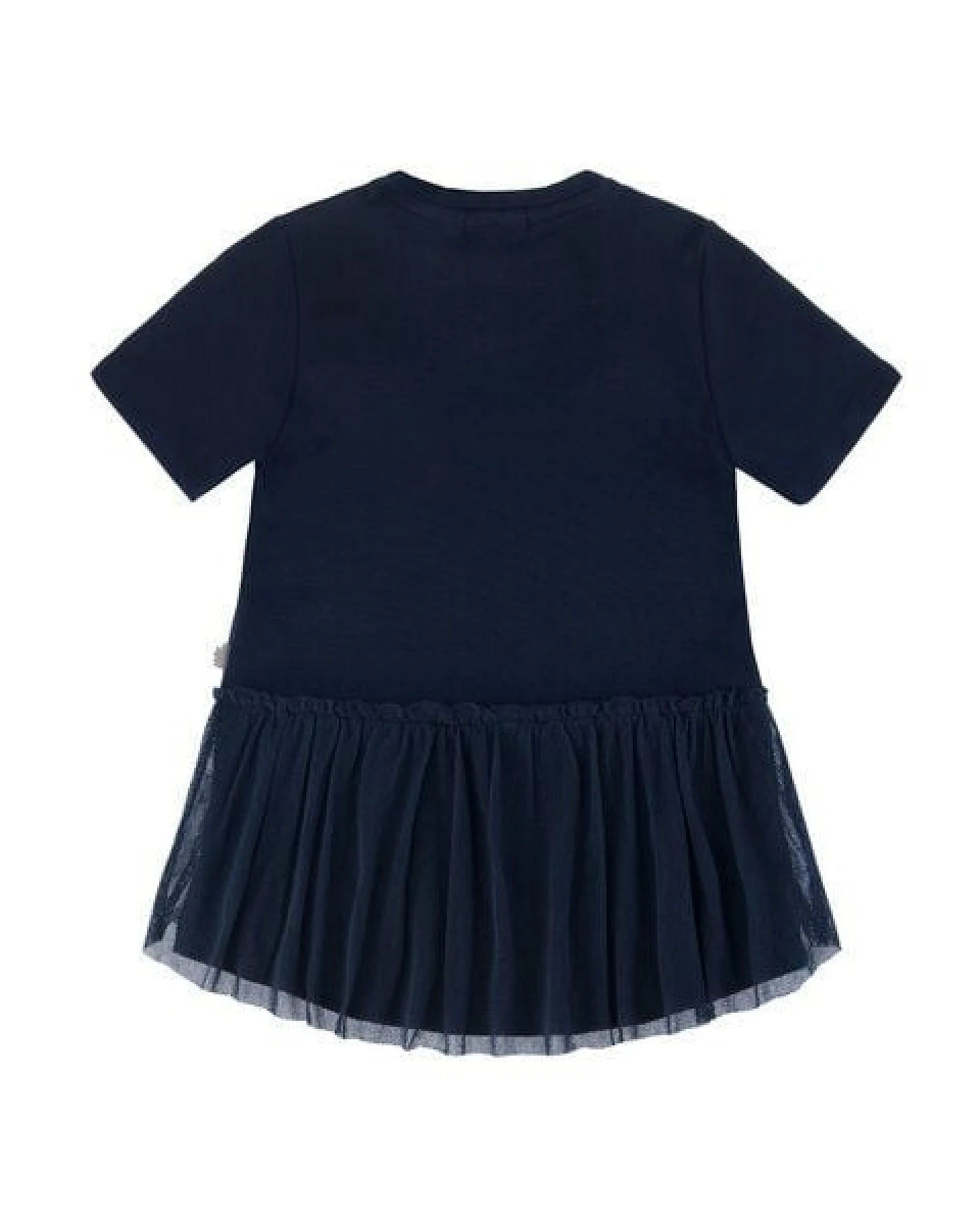 Marraine Kids Longshirt mit Tüll aus Bio Baumwolle "Blueberry" – Ansicht 2