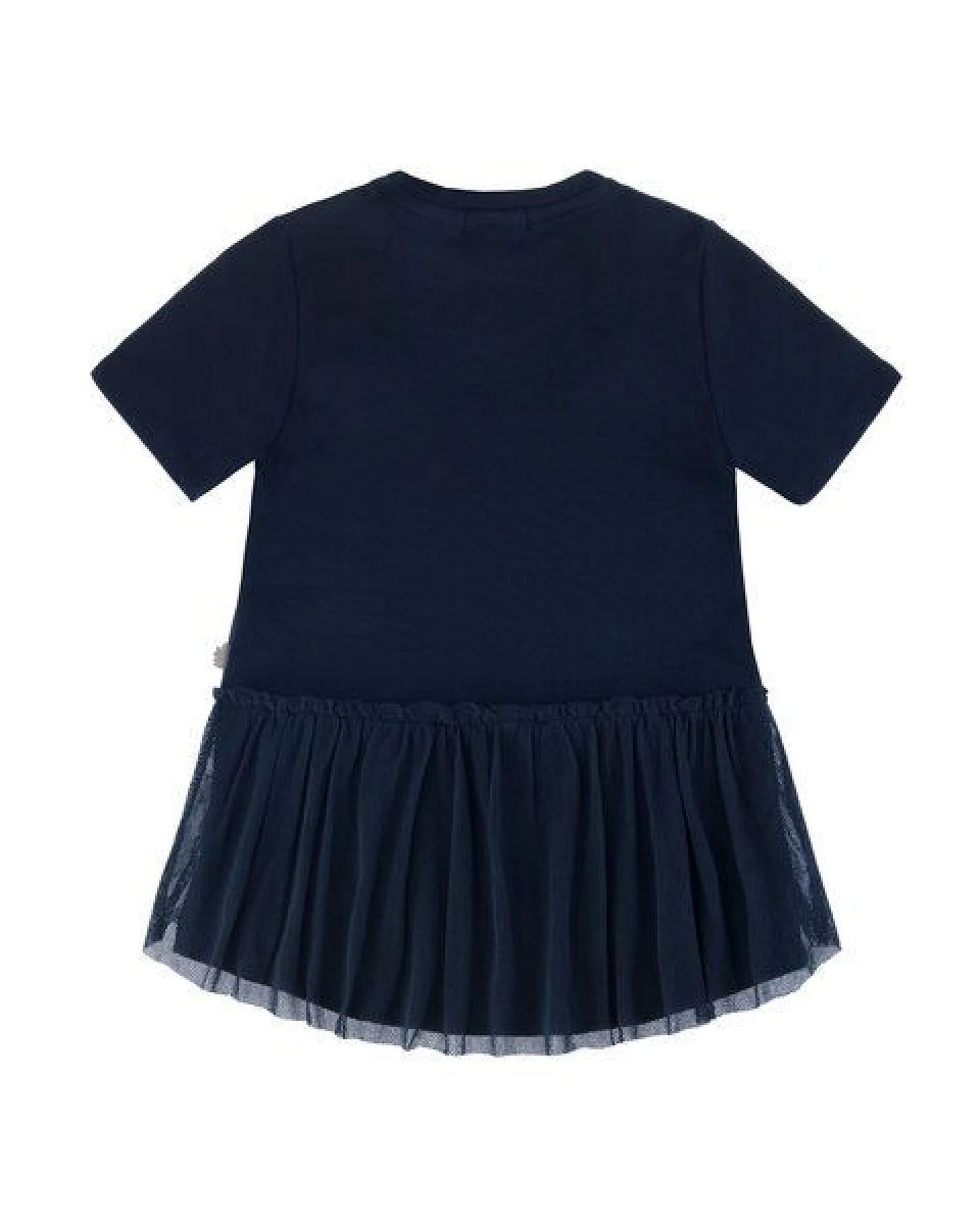 Marraine Kids Longshirt mit Tüll aus Bio Baumwolle "Blueberry" – Ansicht 2
