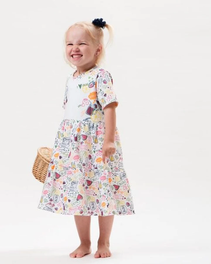 Marraine Kids T-Shirtkleid aus Bio Baumwolle "Juicy"