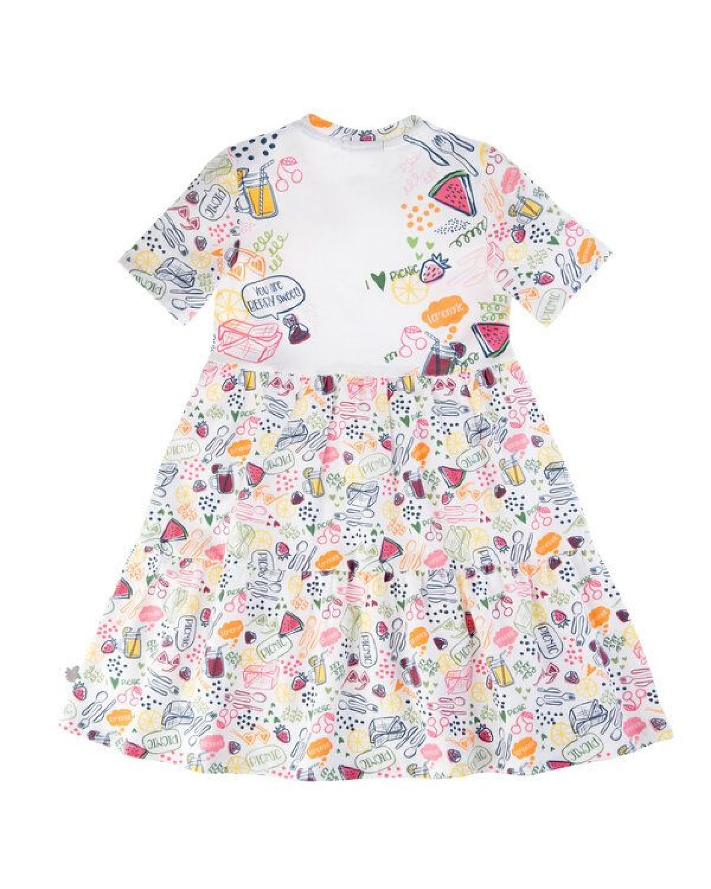Marraine Kids T-Shirtkleid aus Bio Baumwolle "Juicy" – Ansicht 3