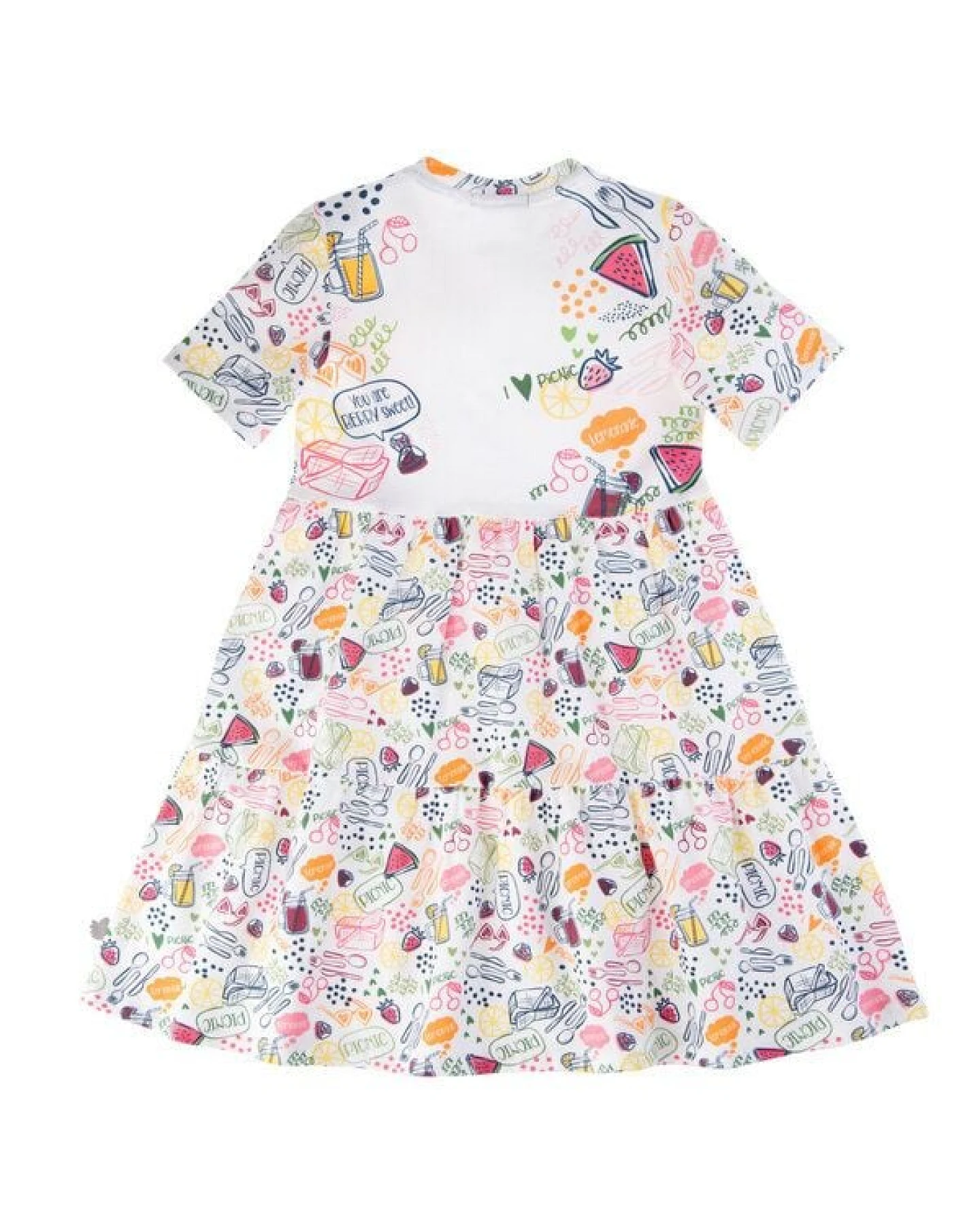 Marraine Kids T-Shirtkleid aus Bio Baumwolle "Juicy" – Ansicht 3