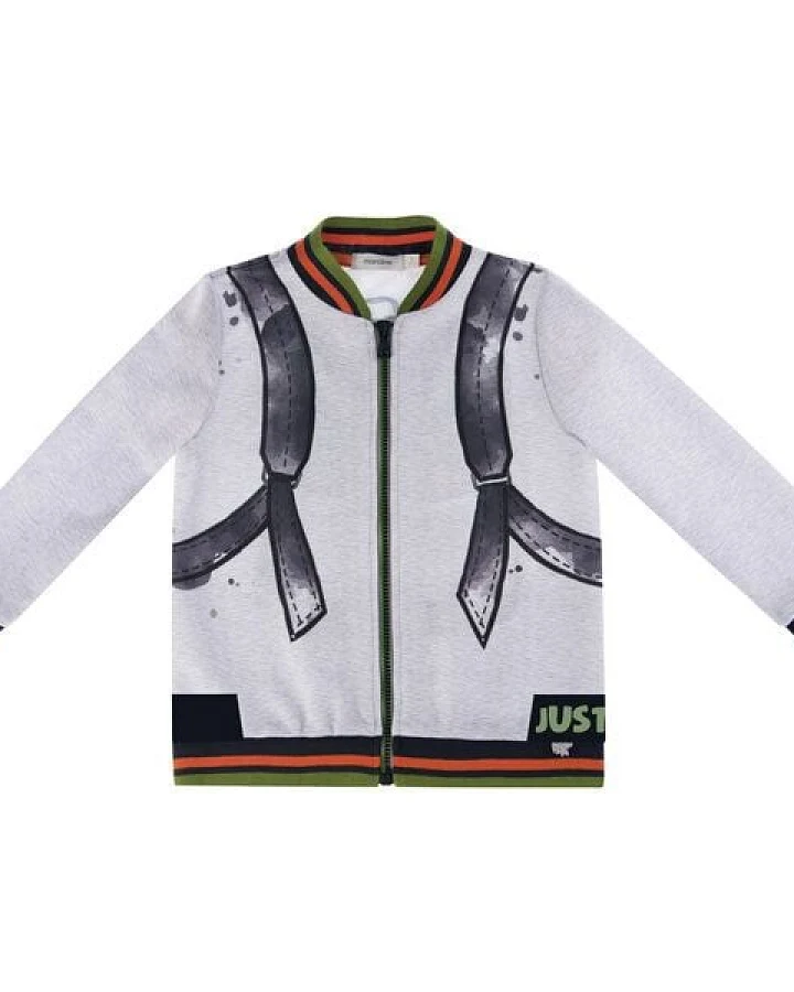 Marraine Kids Sweatjacke aus Bio Baumwolle "Backpack"