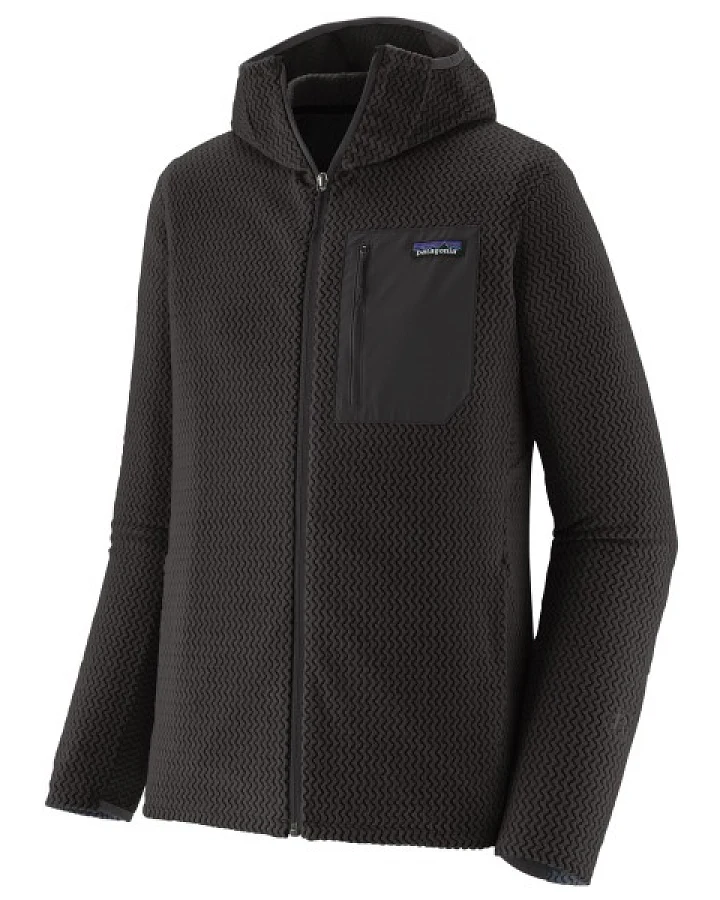 Patagonia - R1 Air Full-Zip Hoody - Fleecejacke Gr XS schwarz